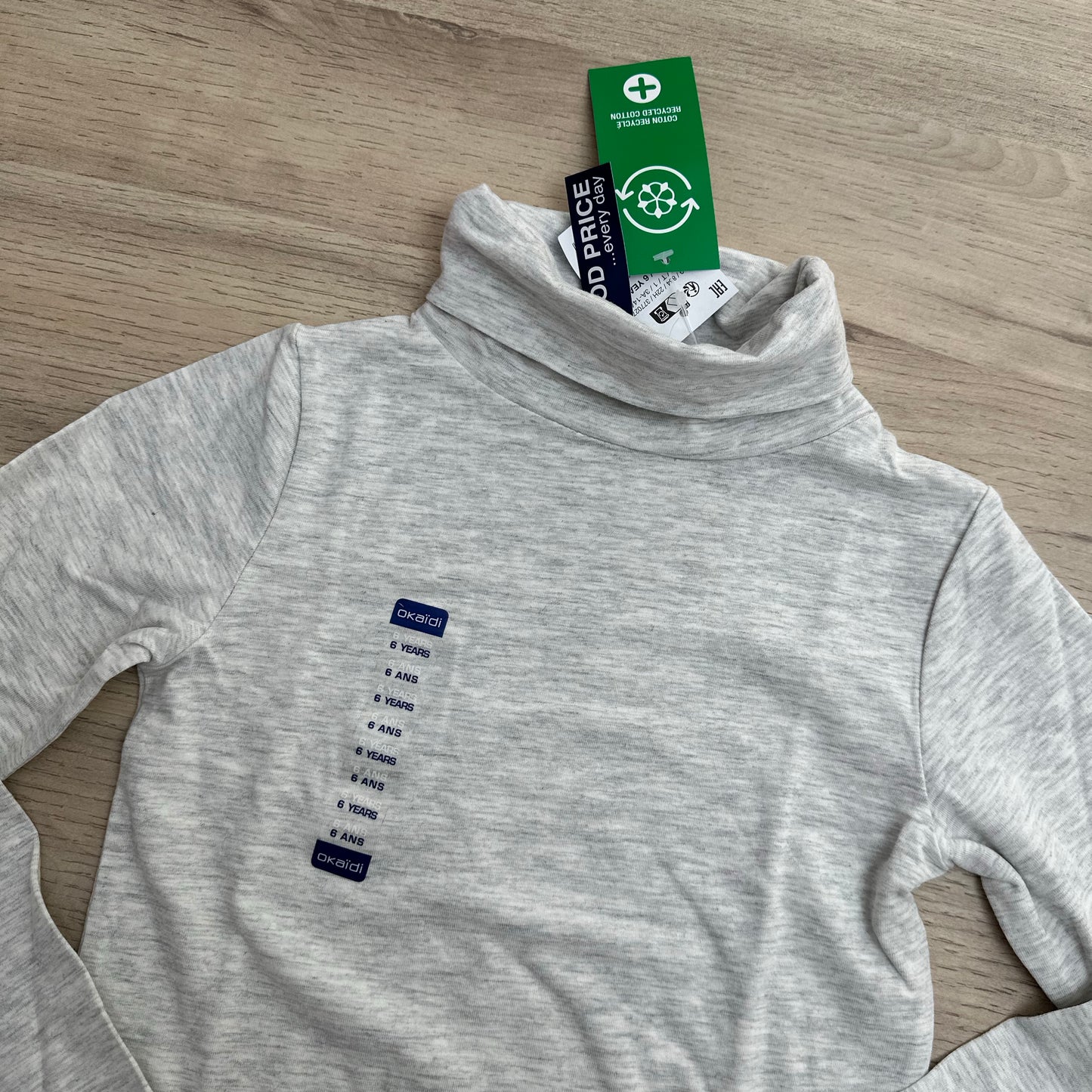 T-Shirt col roulé Okaïdi : 6 ans