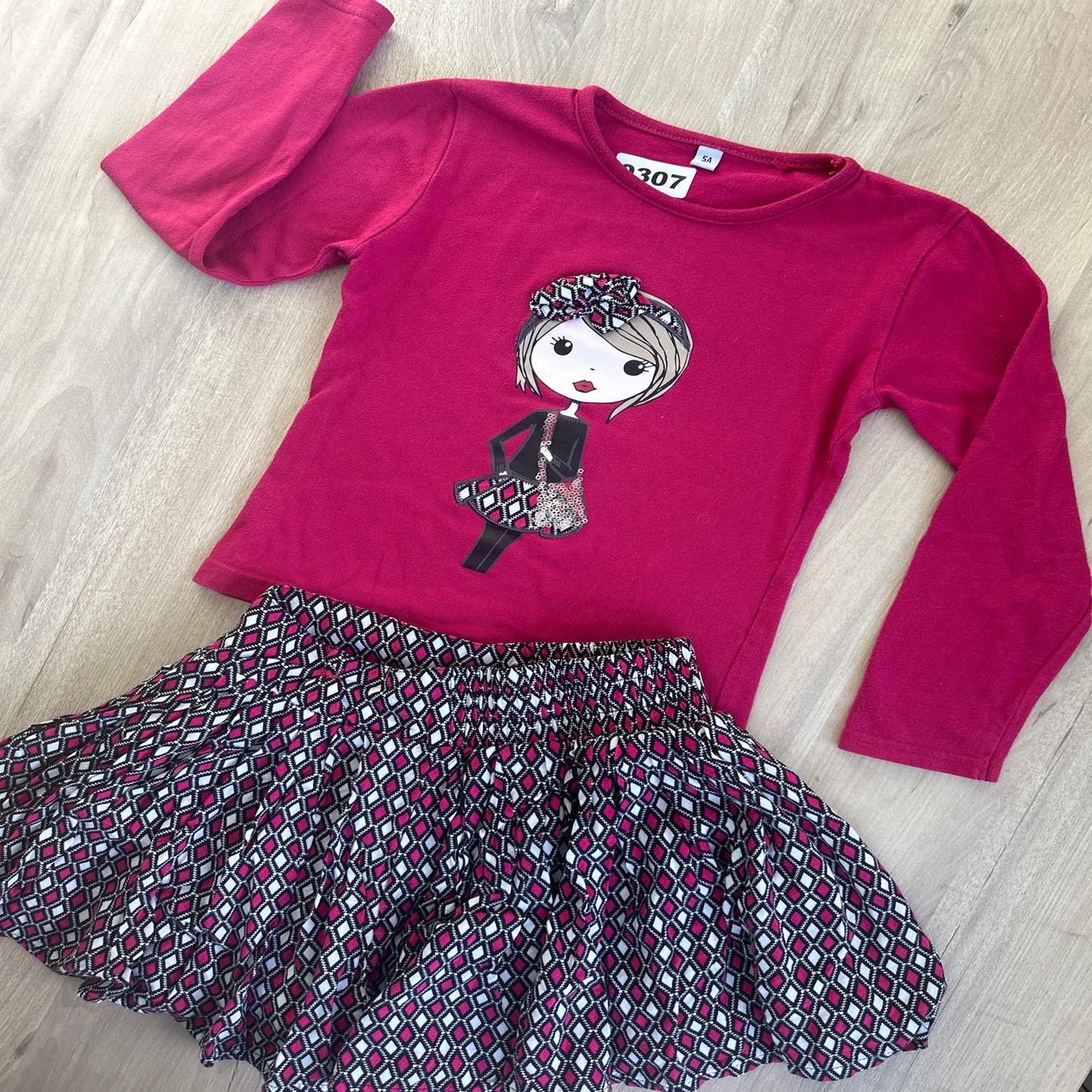 Ensemble fille : 5 ans