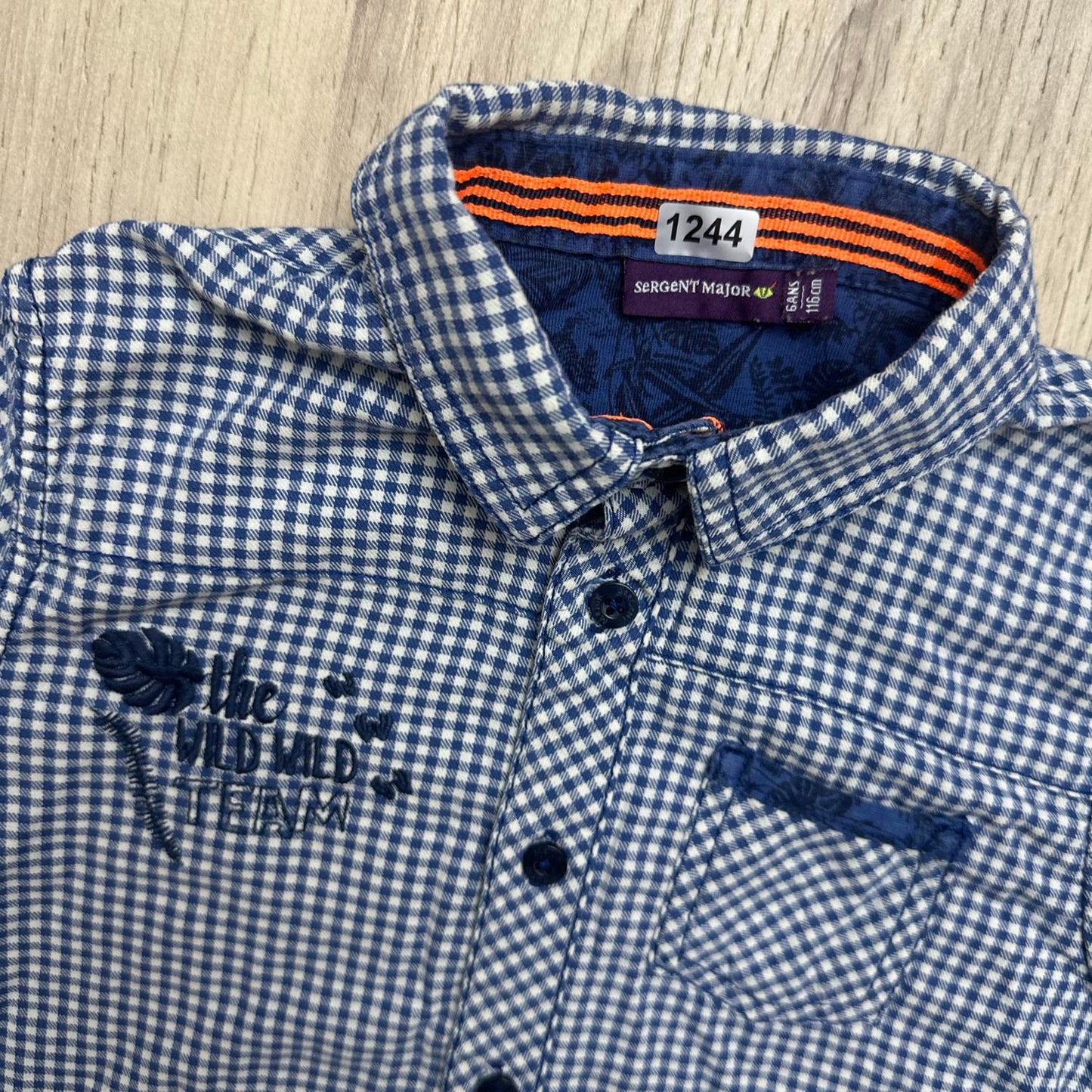 Chemise Sergent Major : 6 ans