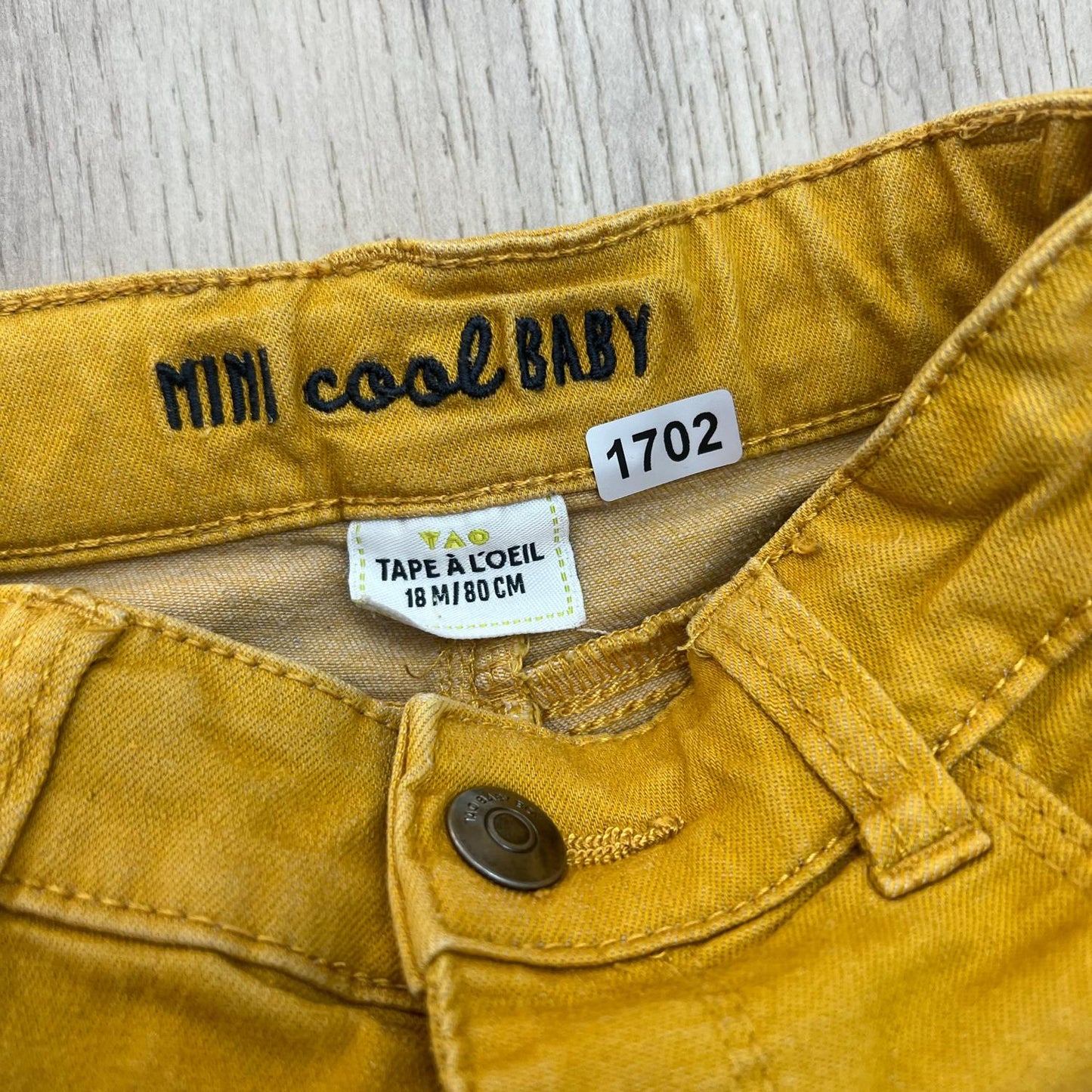 Pantalon Tape à l'oeil : 18 mois