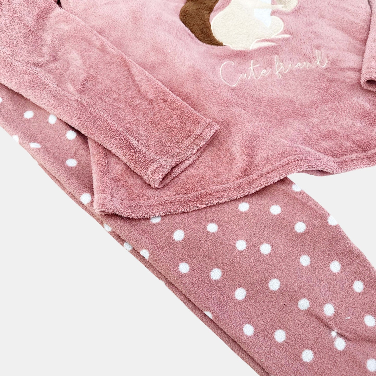 Pyjama velours Kiabi : 12 ans