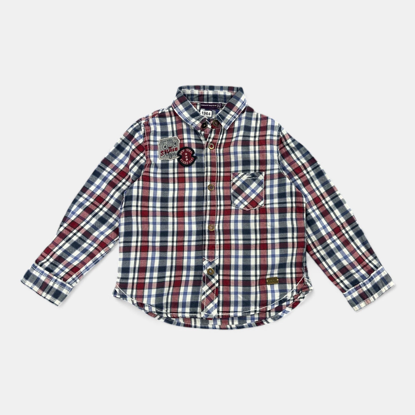 Chemise Sergent Major : 3 ans