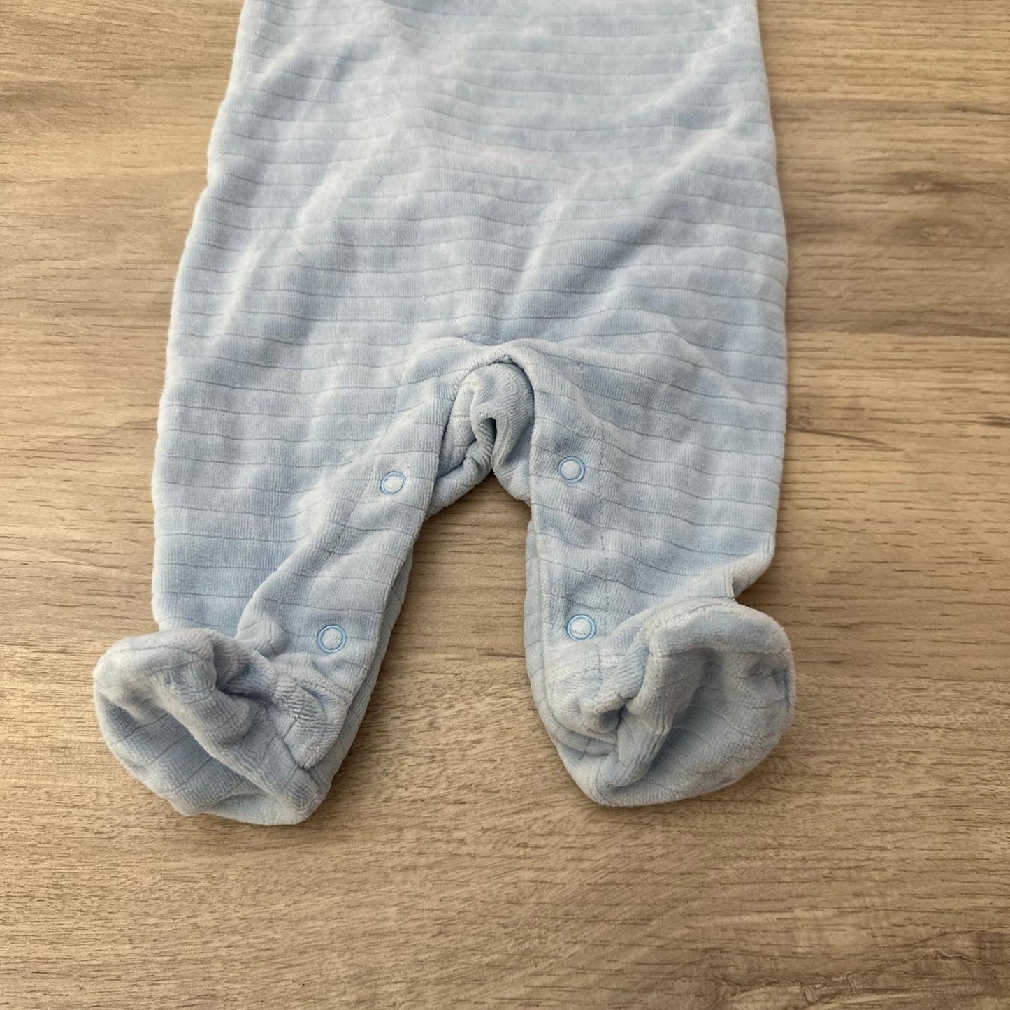 Salopette bleu : 1 mois