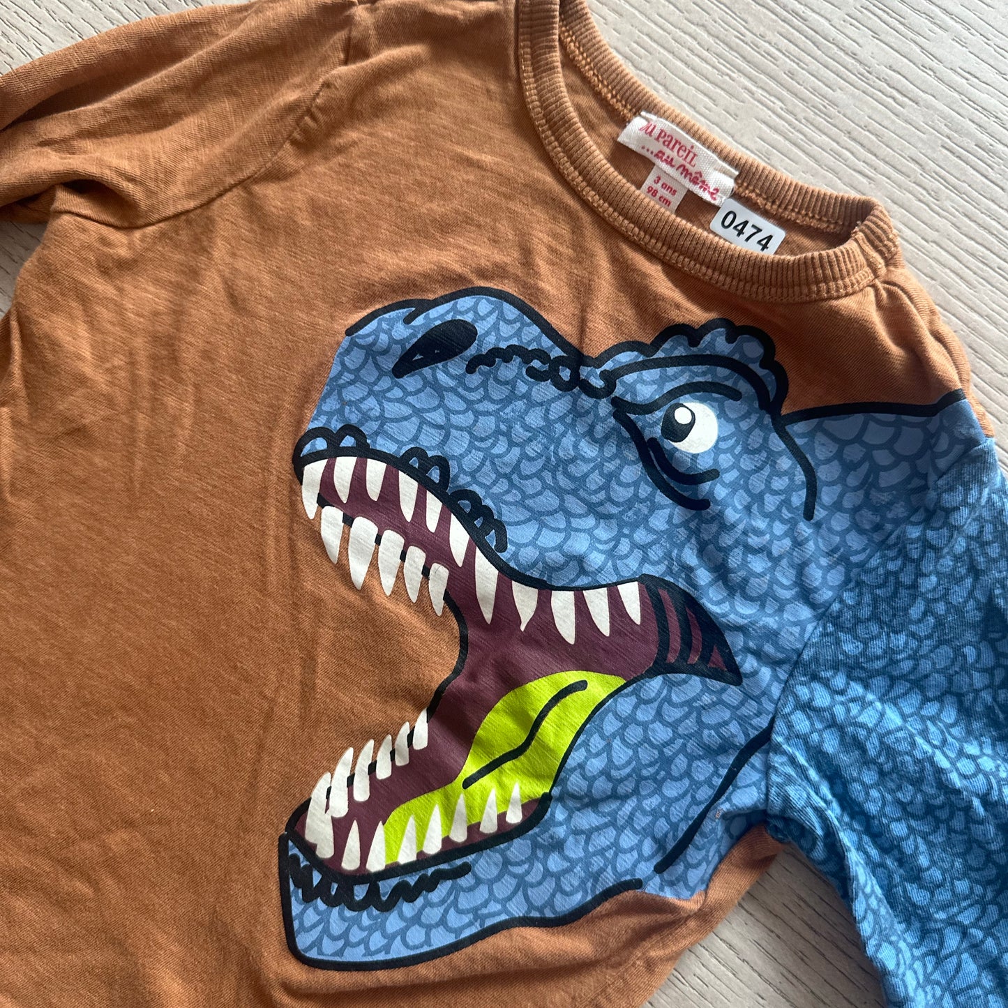 T-Shirt Du Pareil au même : 3 ans
