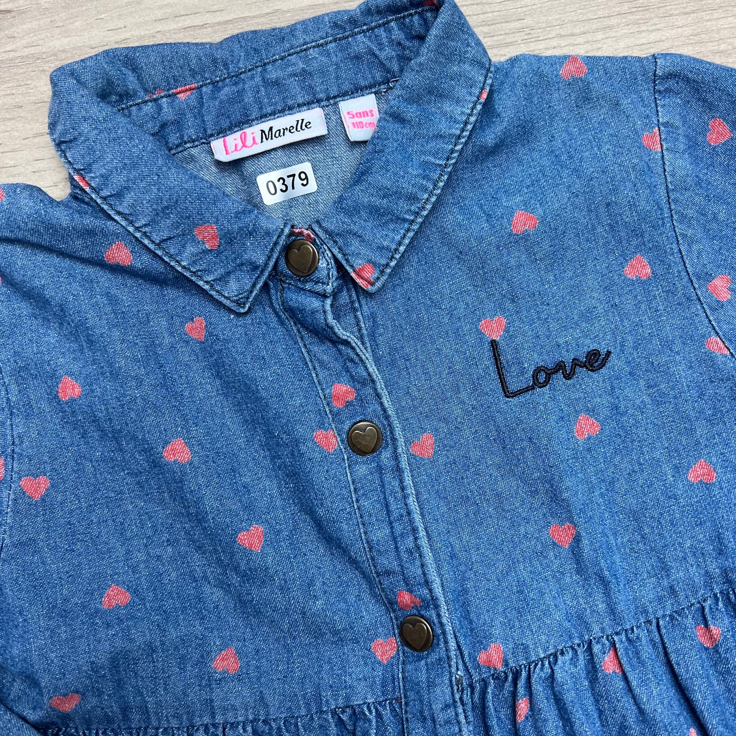 Robe Lili marelle : 5 ans