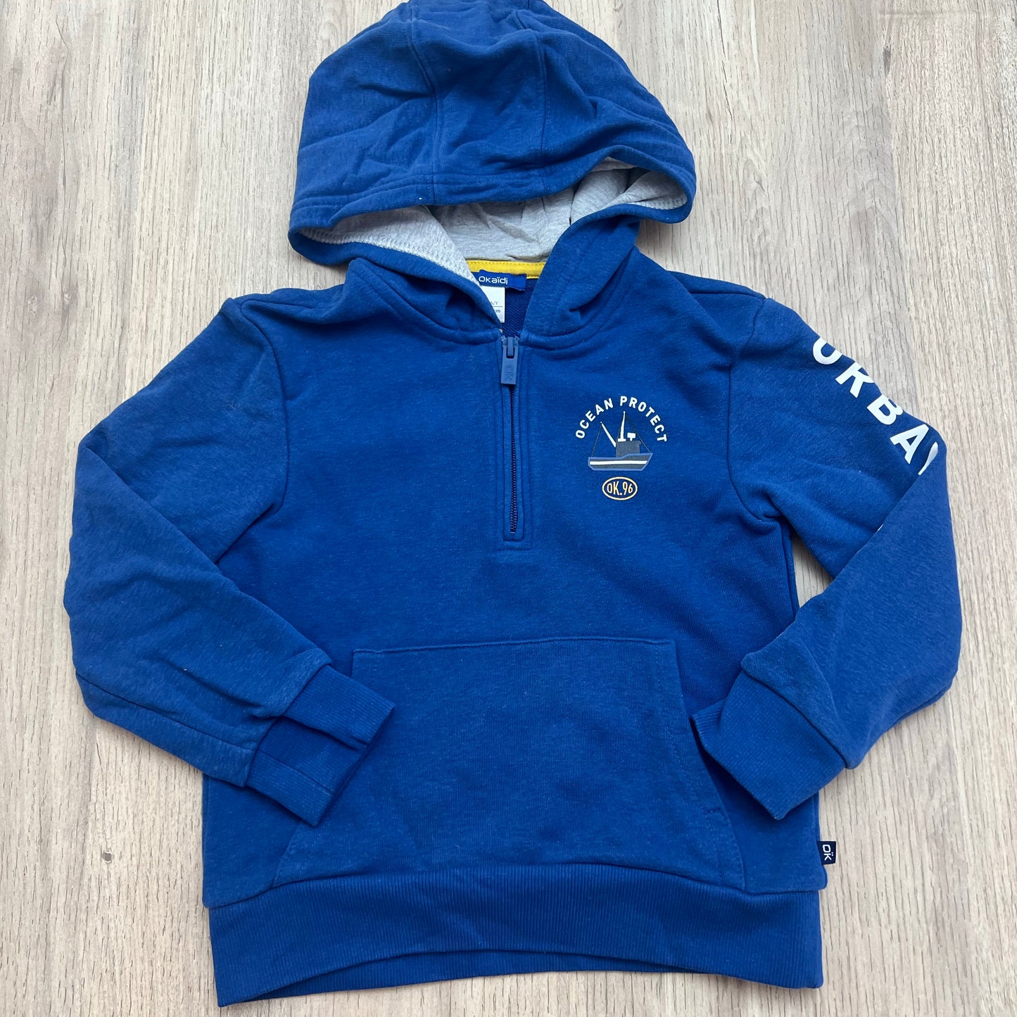 Sweat à capuche Okaïdi : 6 ans