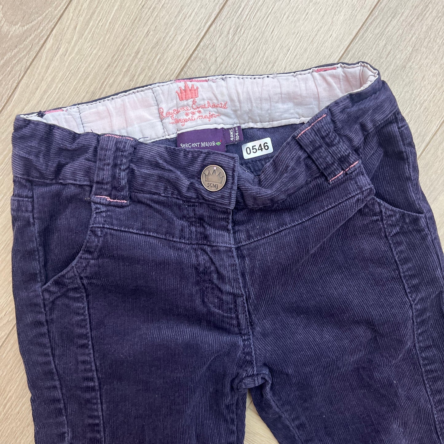 Pantalon Sergent Major : 4 ans