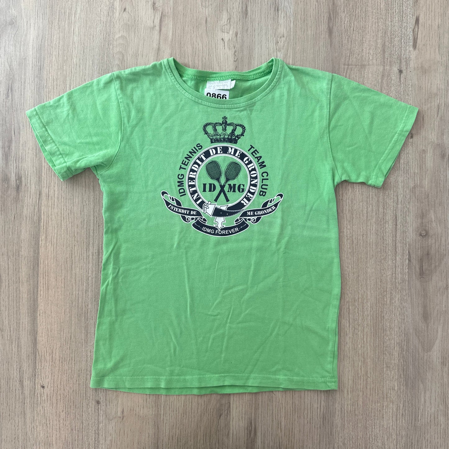T-shirt interdit de me gronder : 10 ans