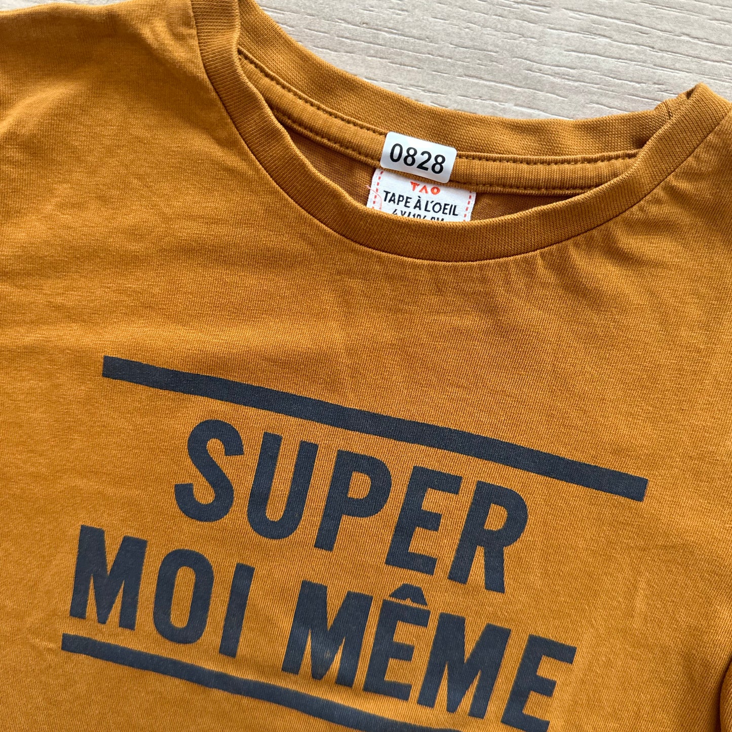 T-Shirt Tape à l'oeil : 4 ans