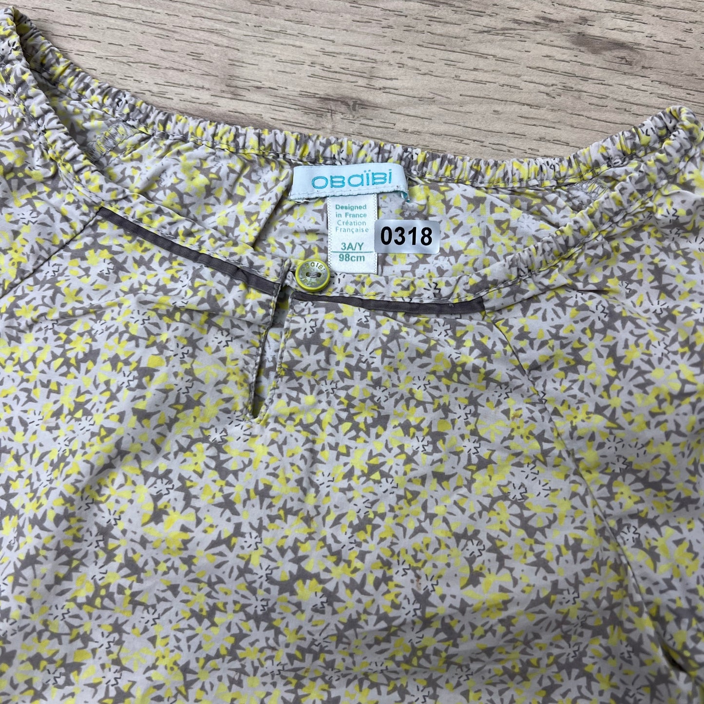 Blouse Okaïdi : 3 ans