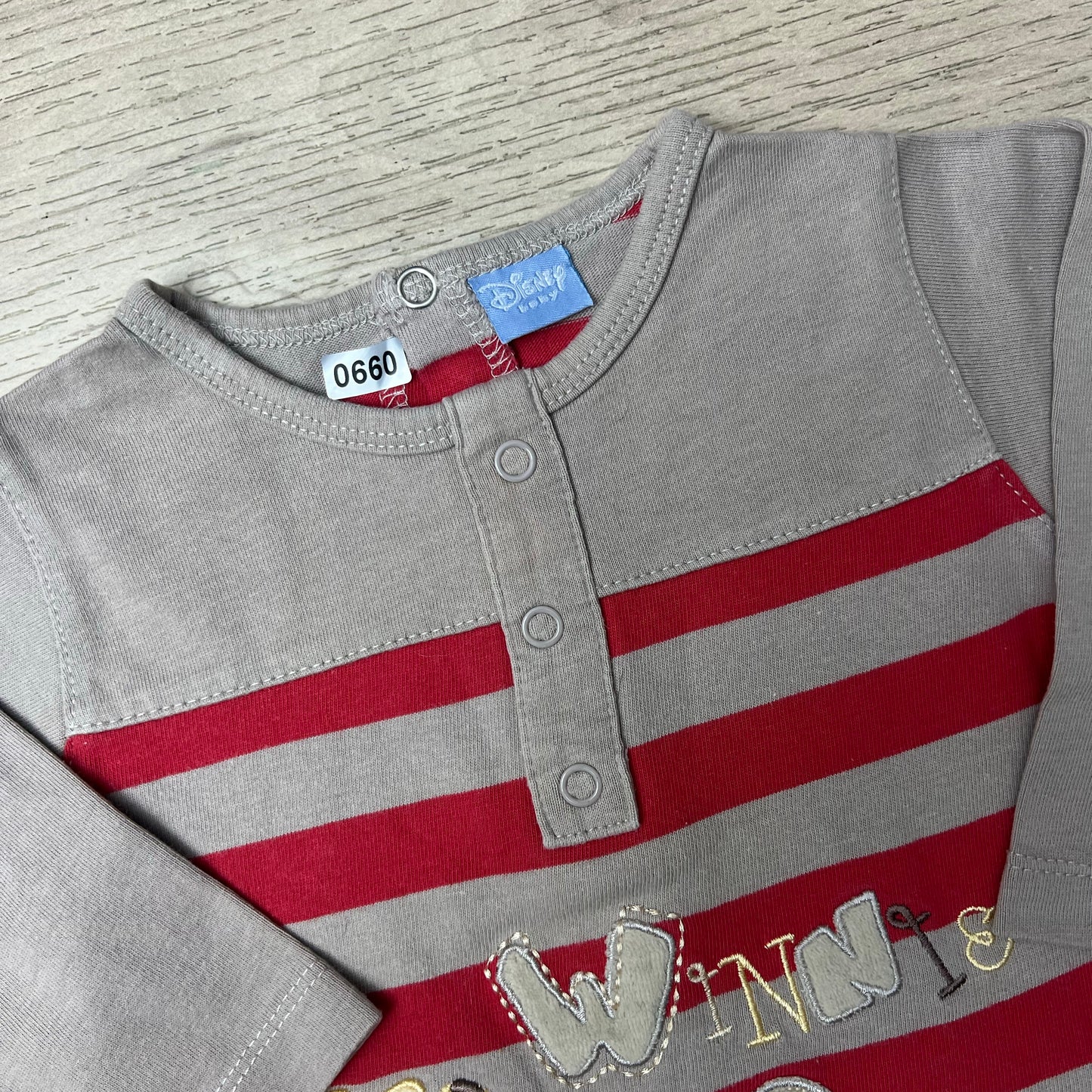 T-Shirt Disney : 12 mois