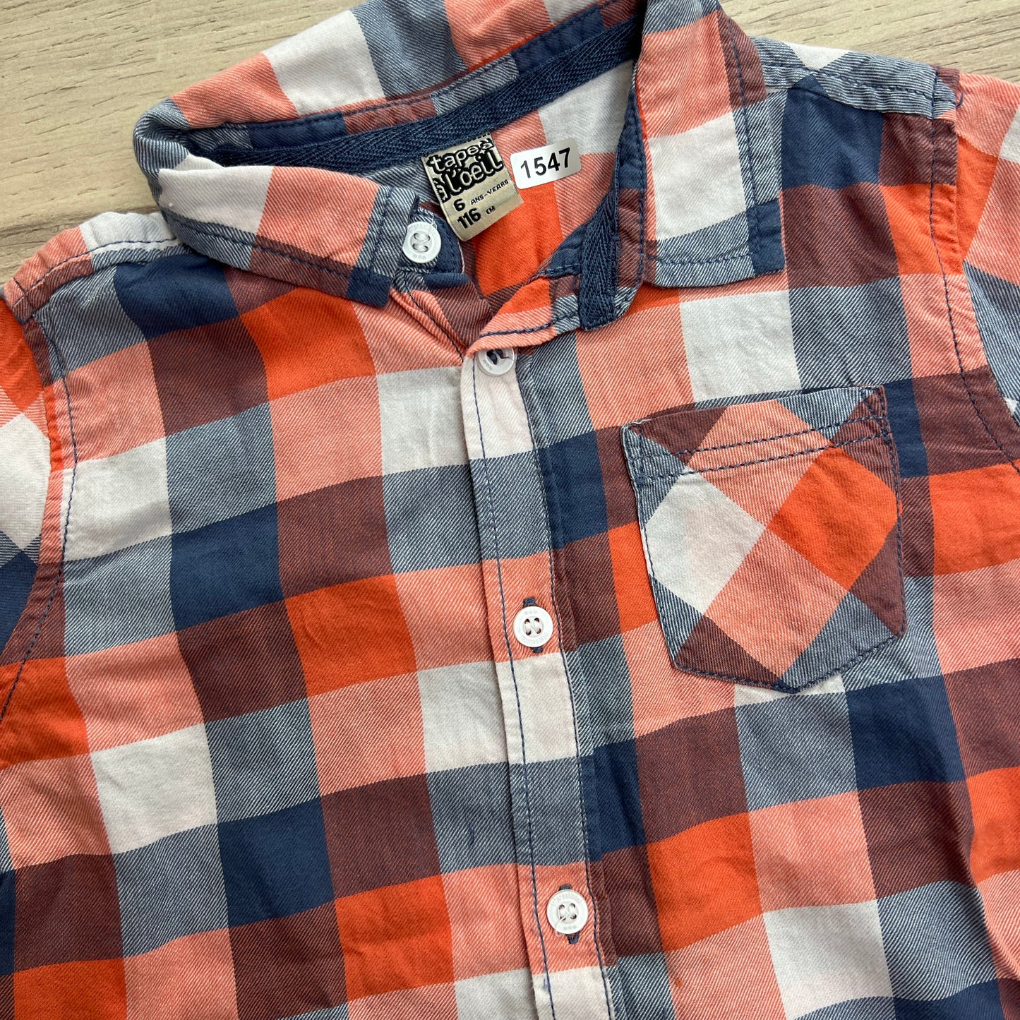 Chemise Tape à l'oeil : 6 ans