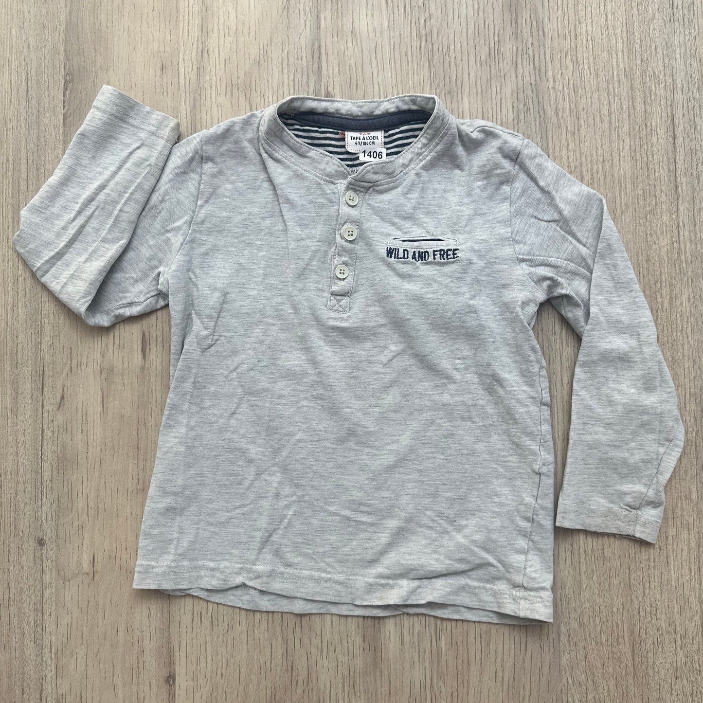 T-Shirt Tape à l'oeil : 4 ans