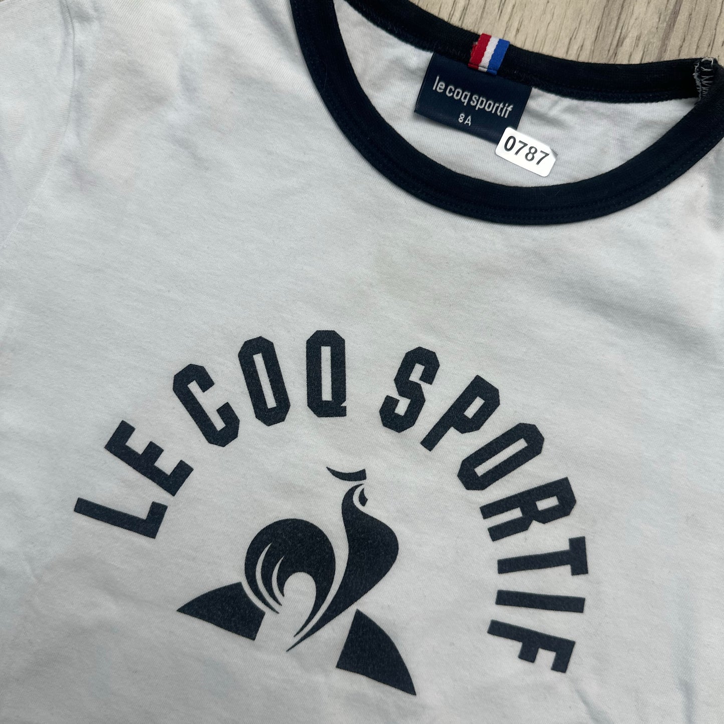 T-Shirt le coq sportif : 8 ans