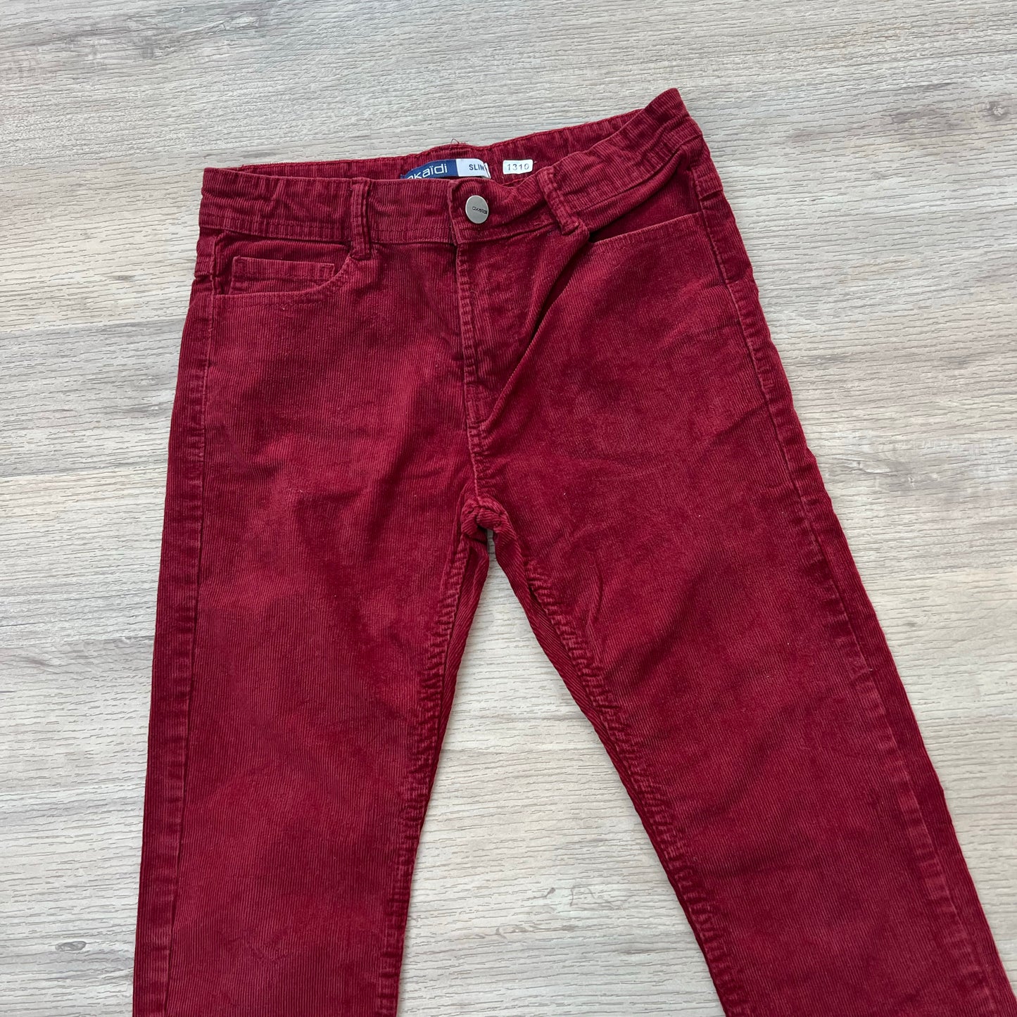 Pantalon Velour Slim Okaïdi : 12 ans