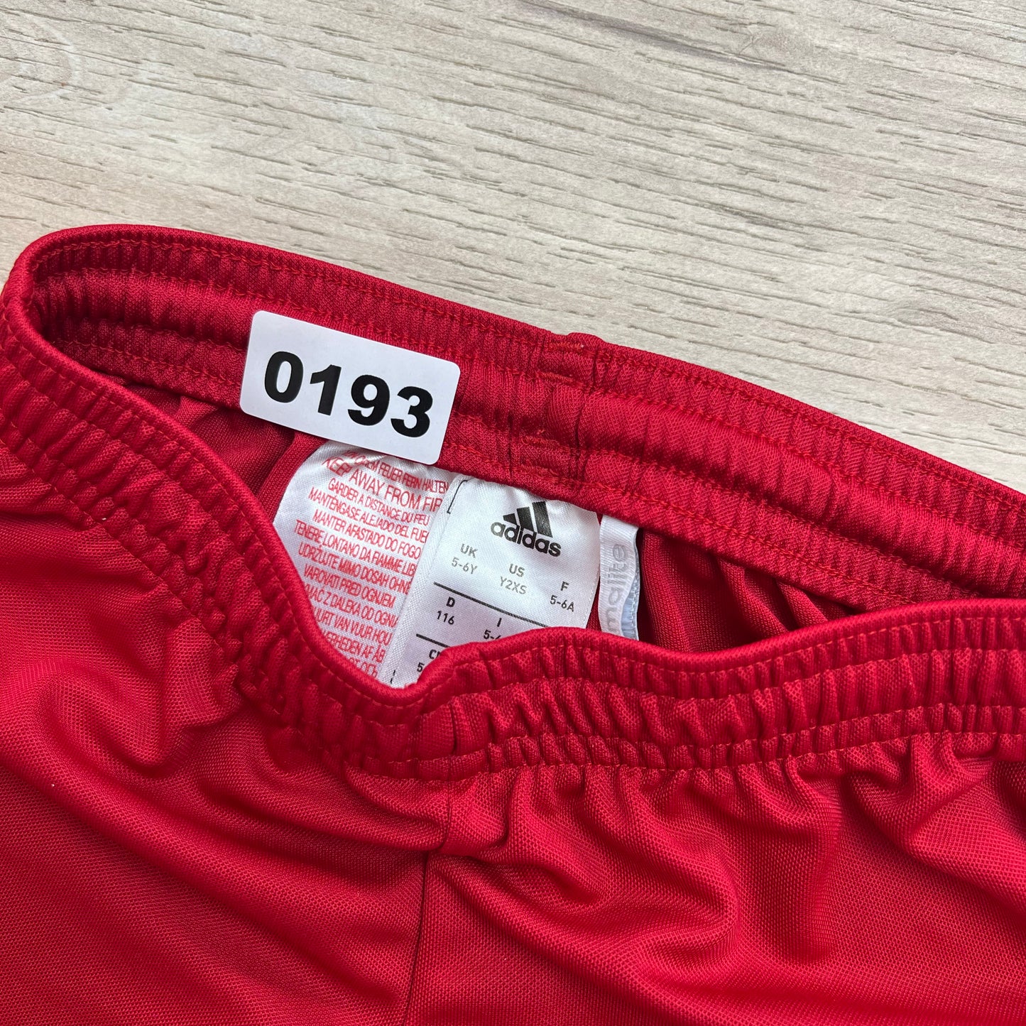 Short Adidas : 5 ans