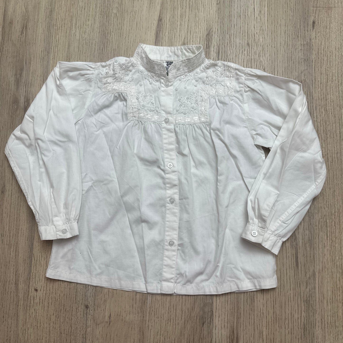 Chemise broderie : 6 ans