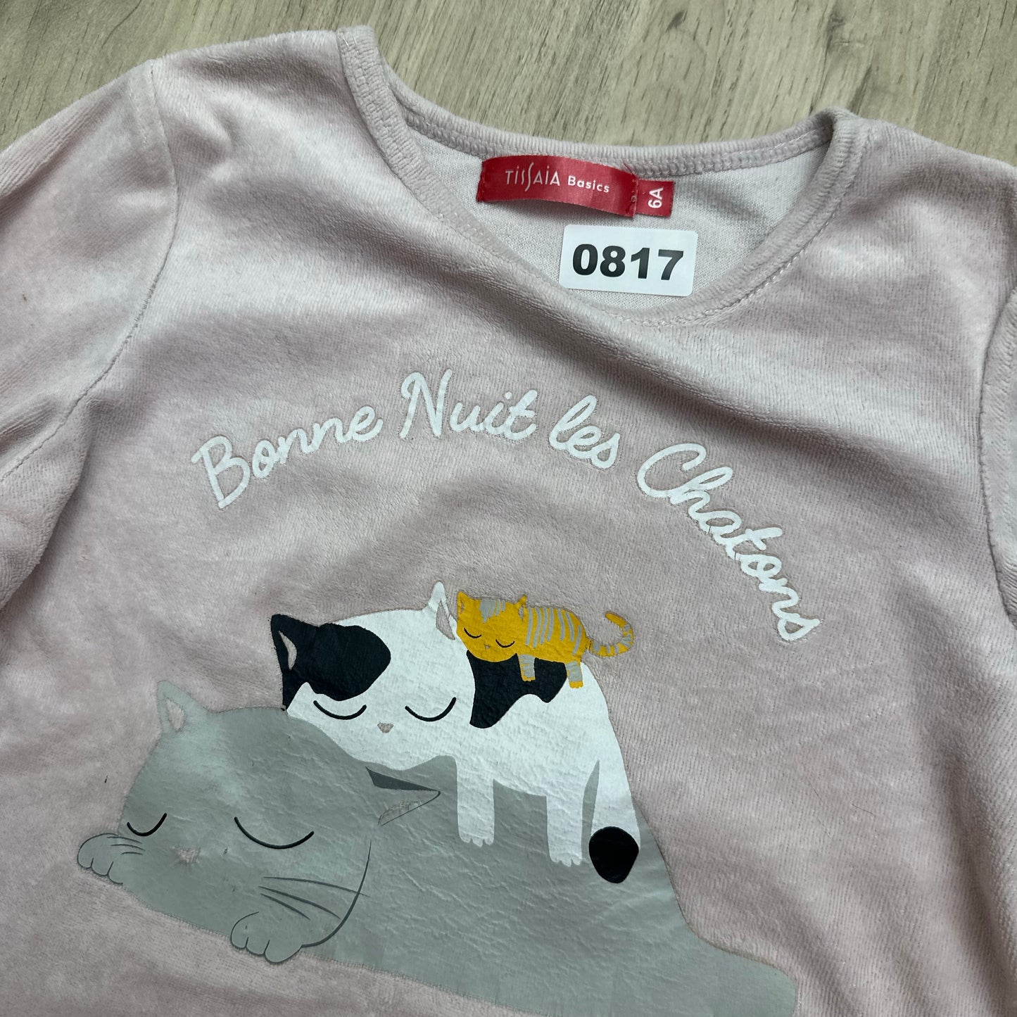 Pyjama Tissaia : 6 ans