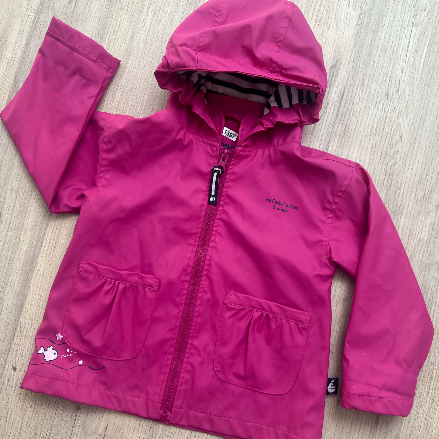 Veste / Manteau les petits loulous à la mer : 18 mois