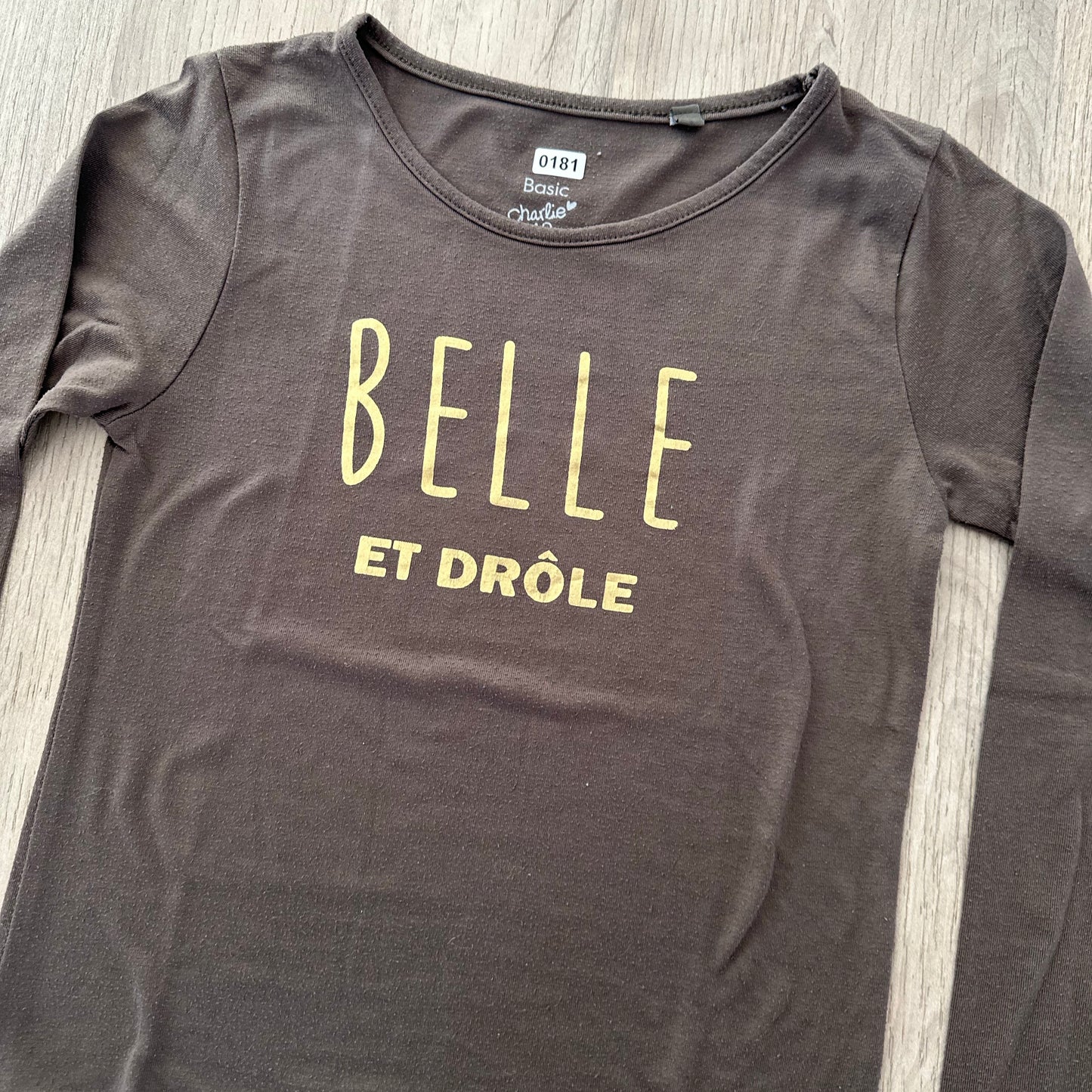 T-Shirt Charlie et prune : 8 ans