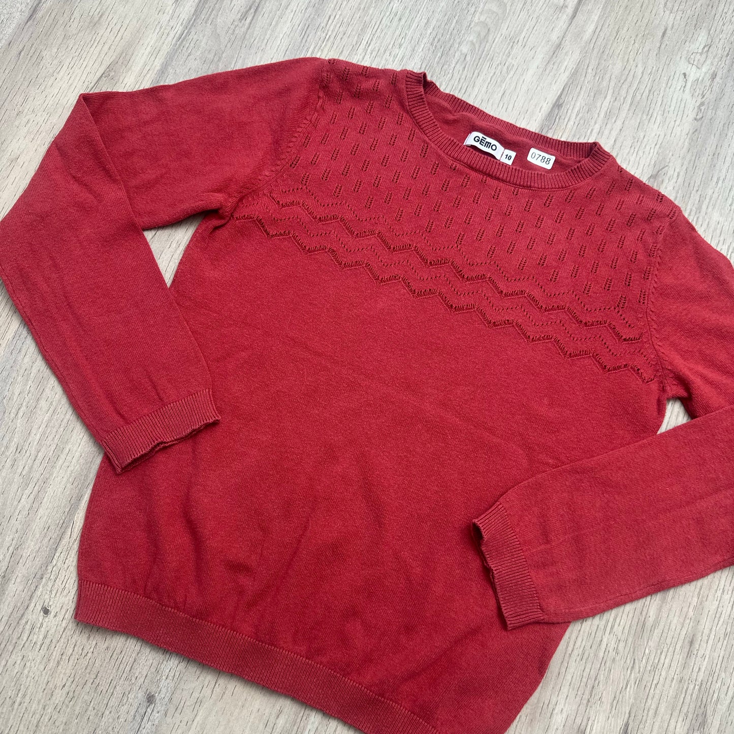 Pull fin  Gémo : 10 ans