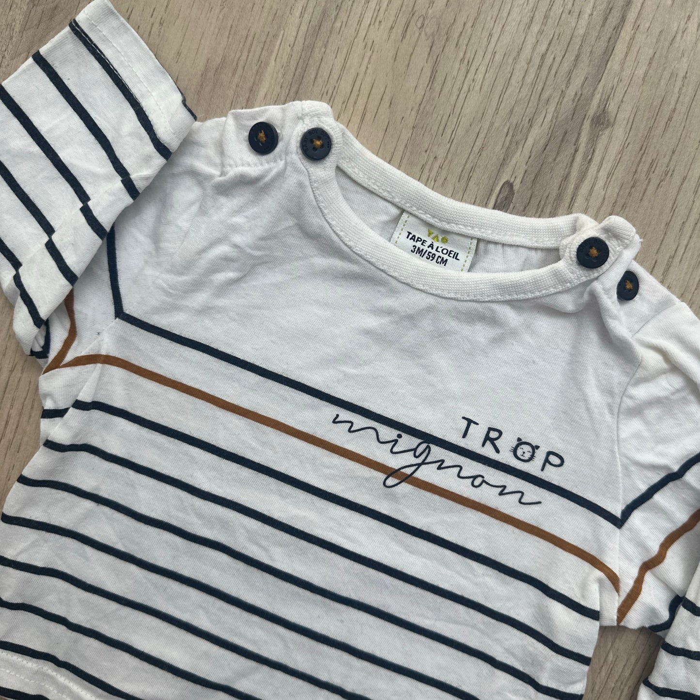 T-Shirt Tape à l'oeil : 3 mois