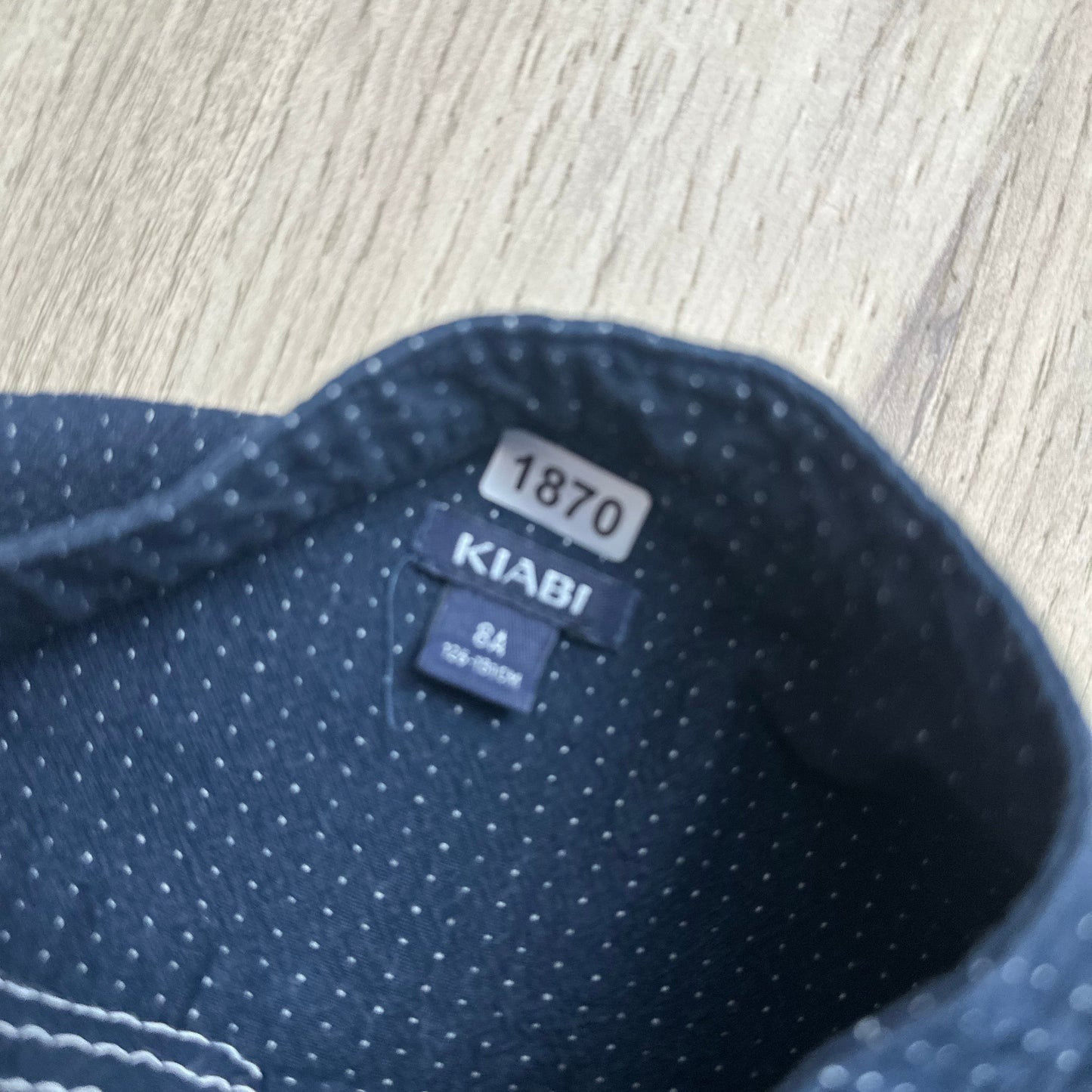 Chemise Kiabi : 8 ans