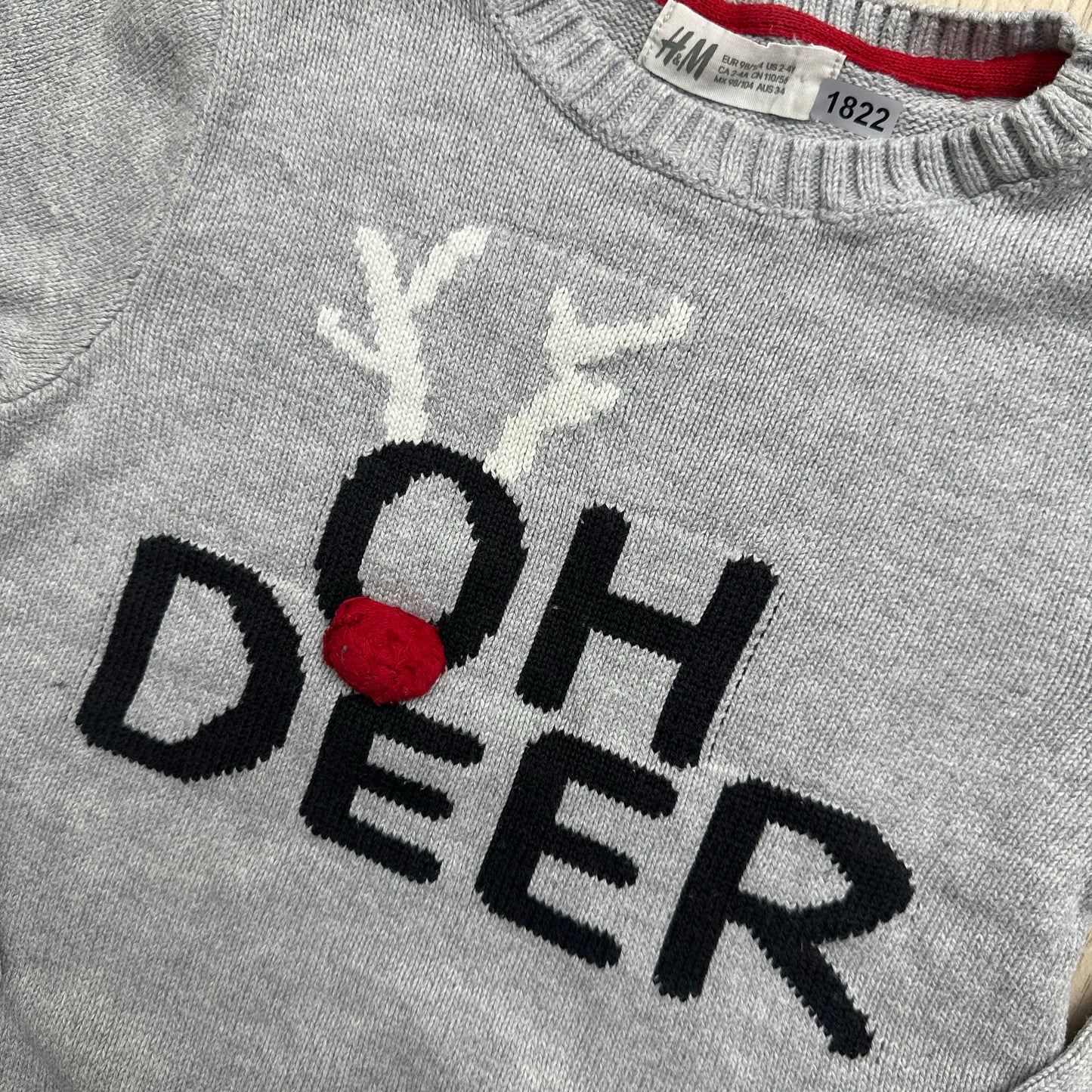 Pull H&M : 3 ans