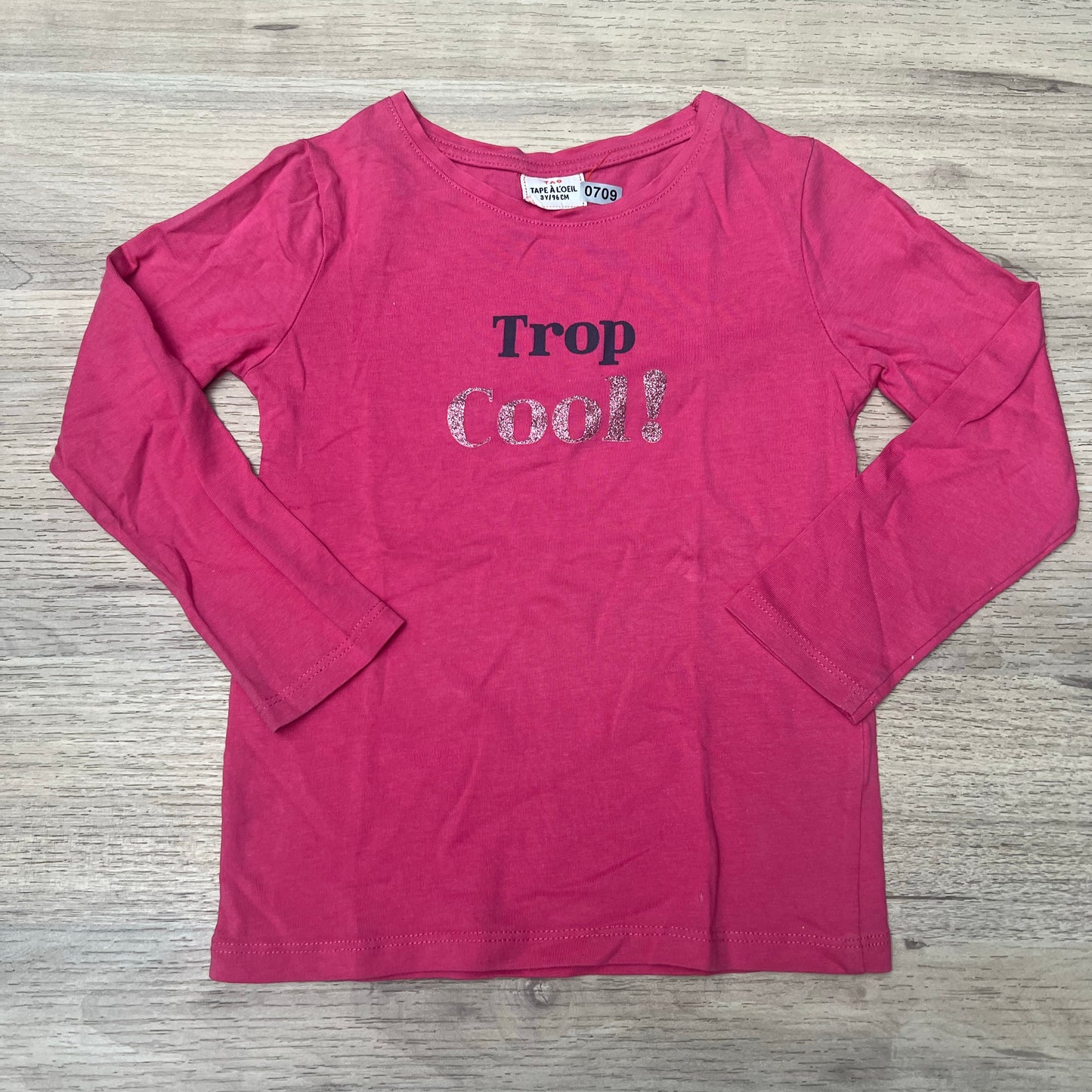 T-Shirt Tape à l'oeil : 3 ans