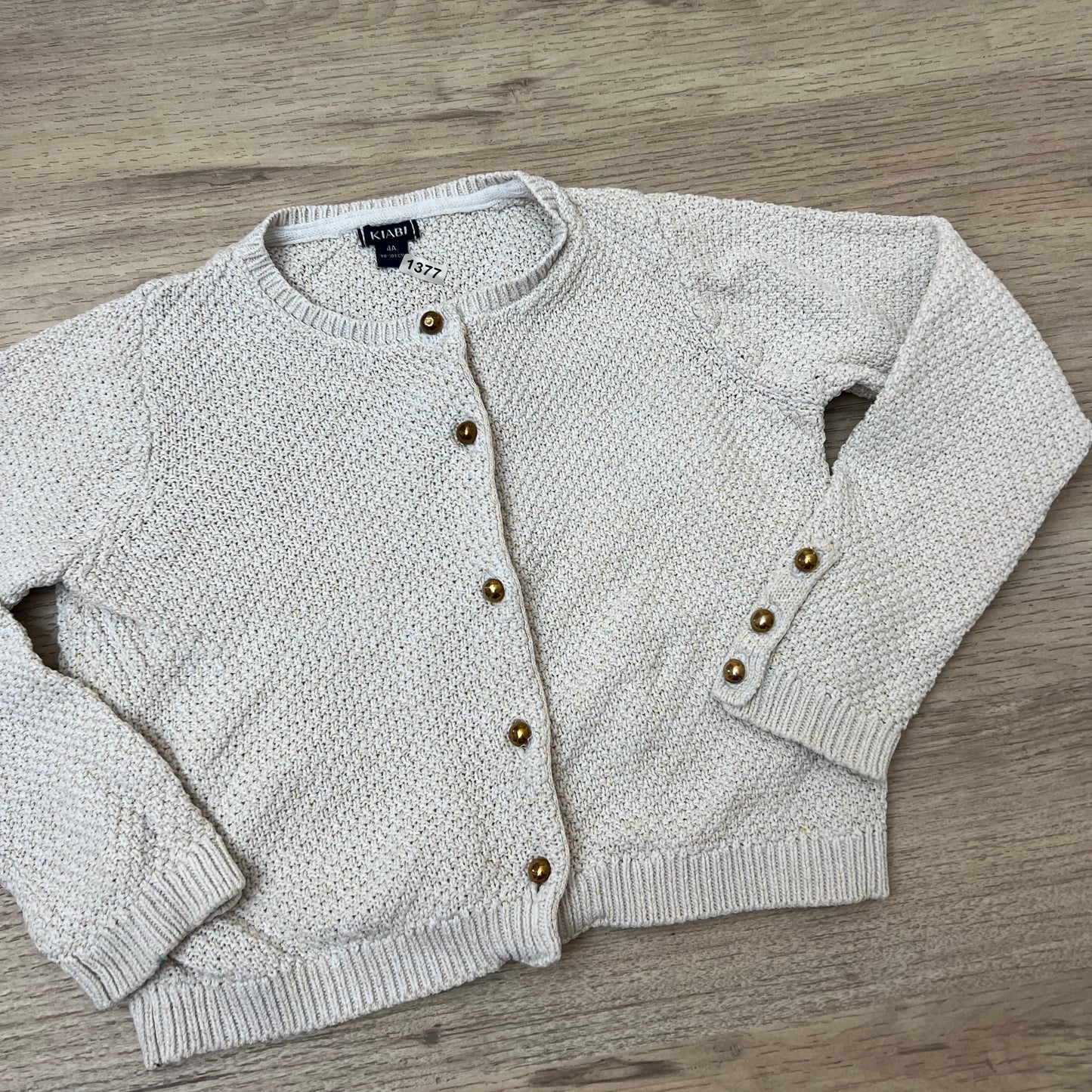 Gilet Kiabi : 4 ans