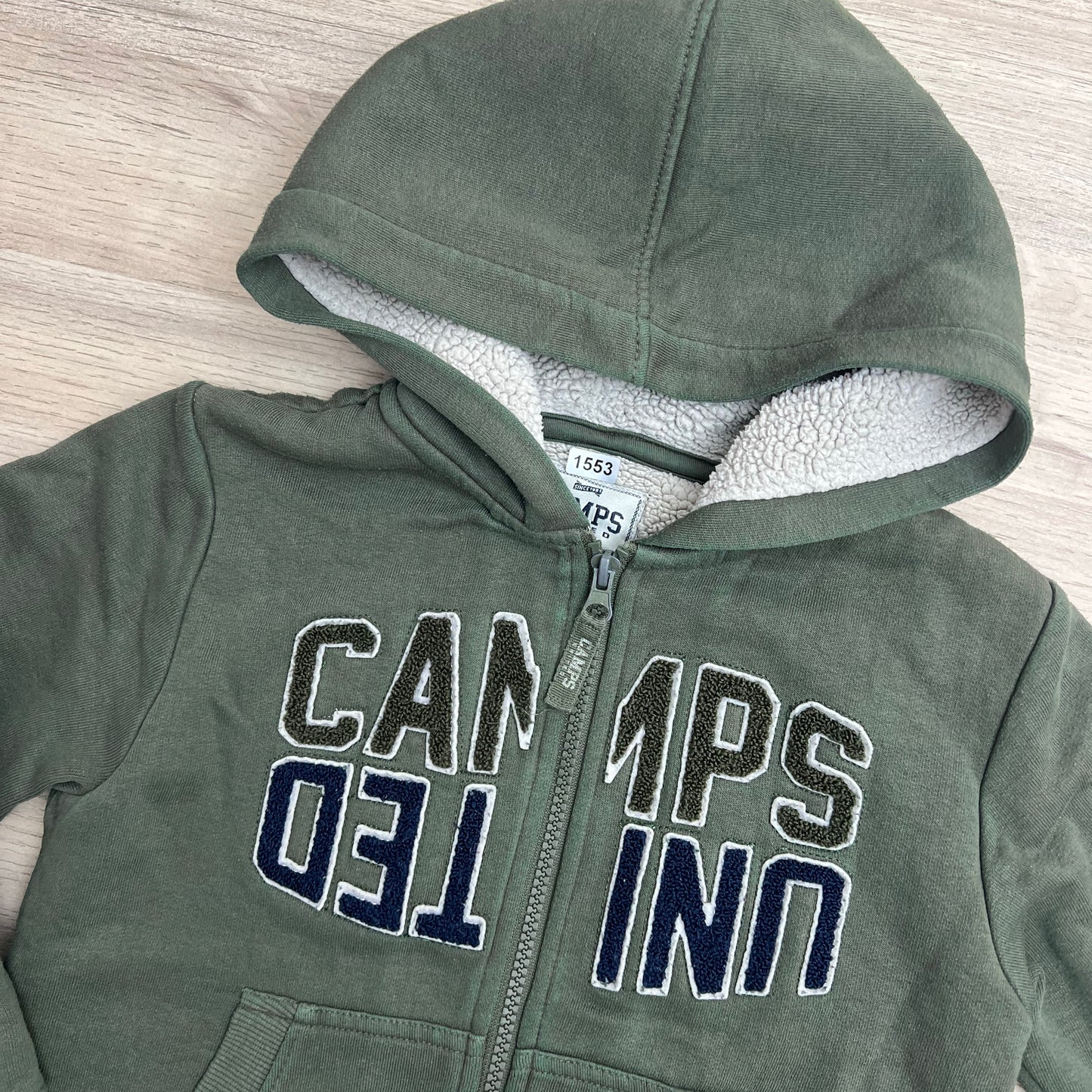 Gilet camps United : 6 ans