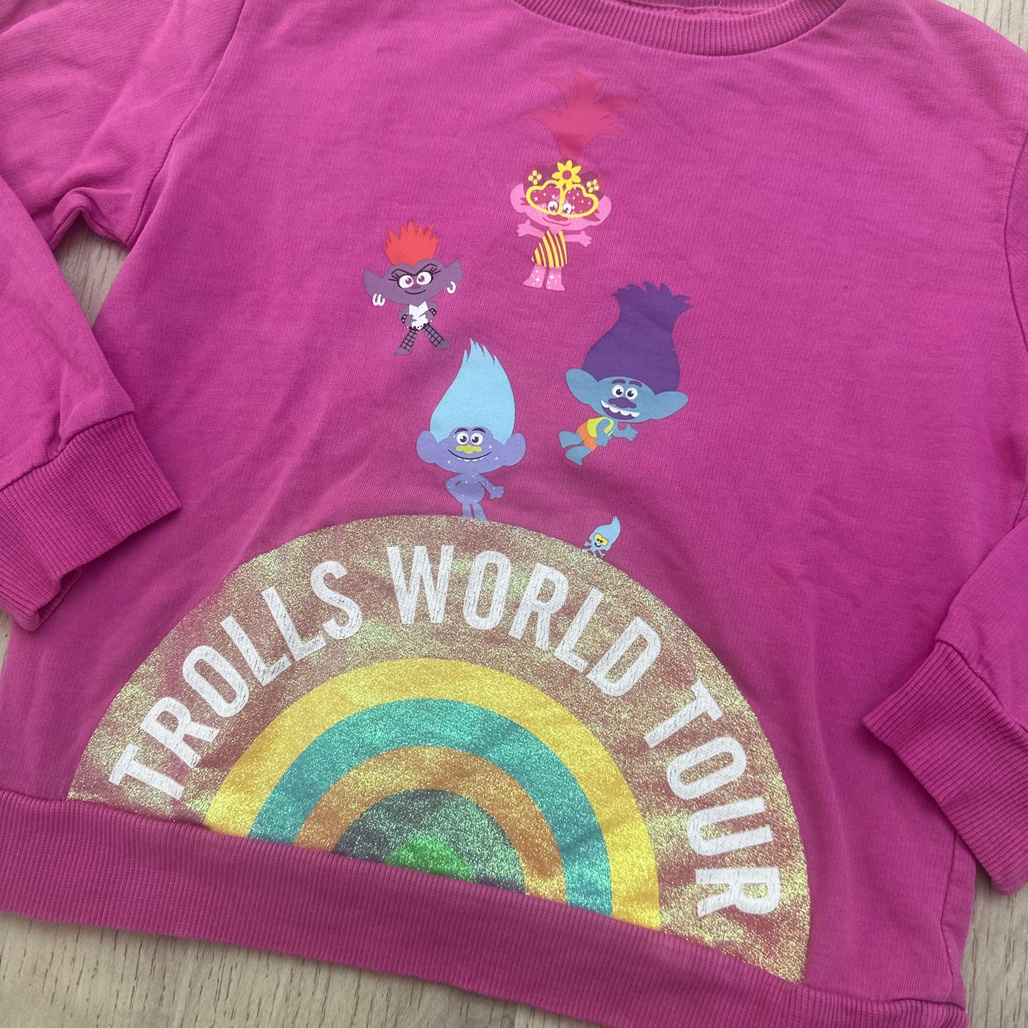 T-Shirt les trolls : 6 ans