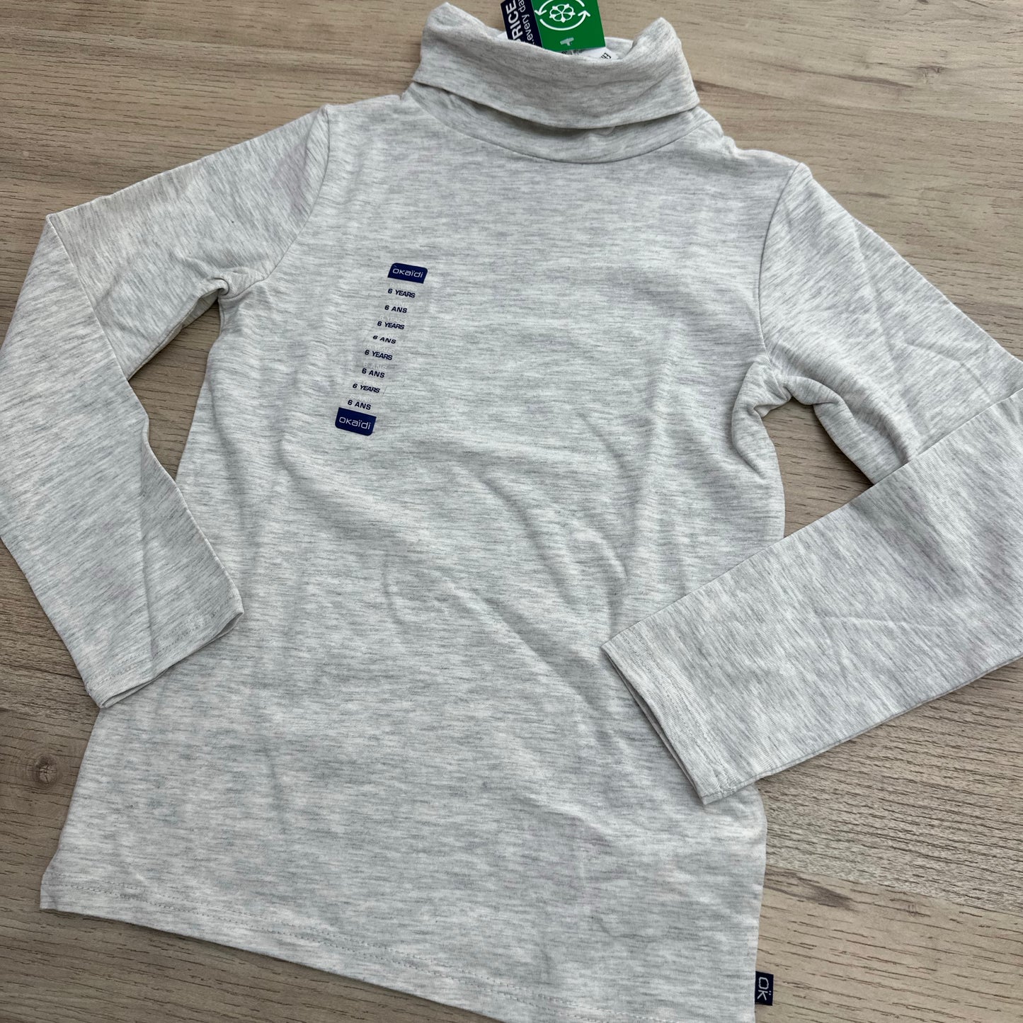 T-Shirt col roulé Okaïdi : 6 ans