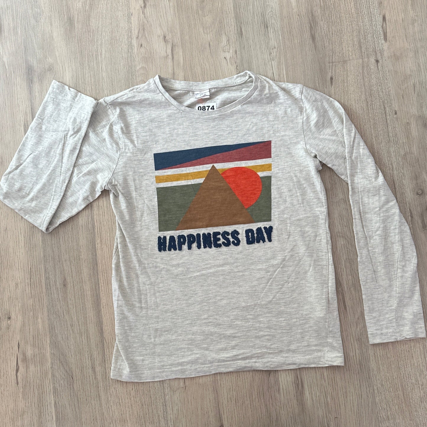 T-shirt tape à l’œil : 14 ans