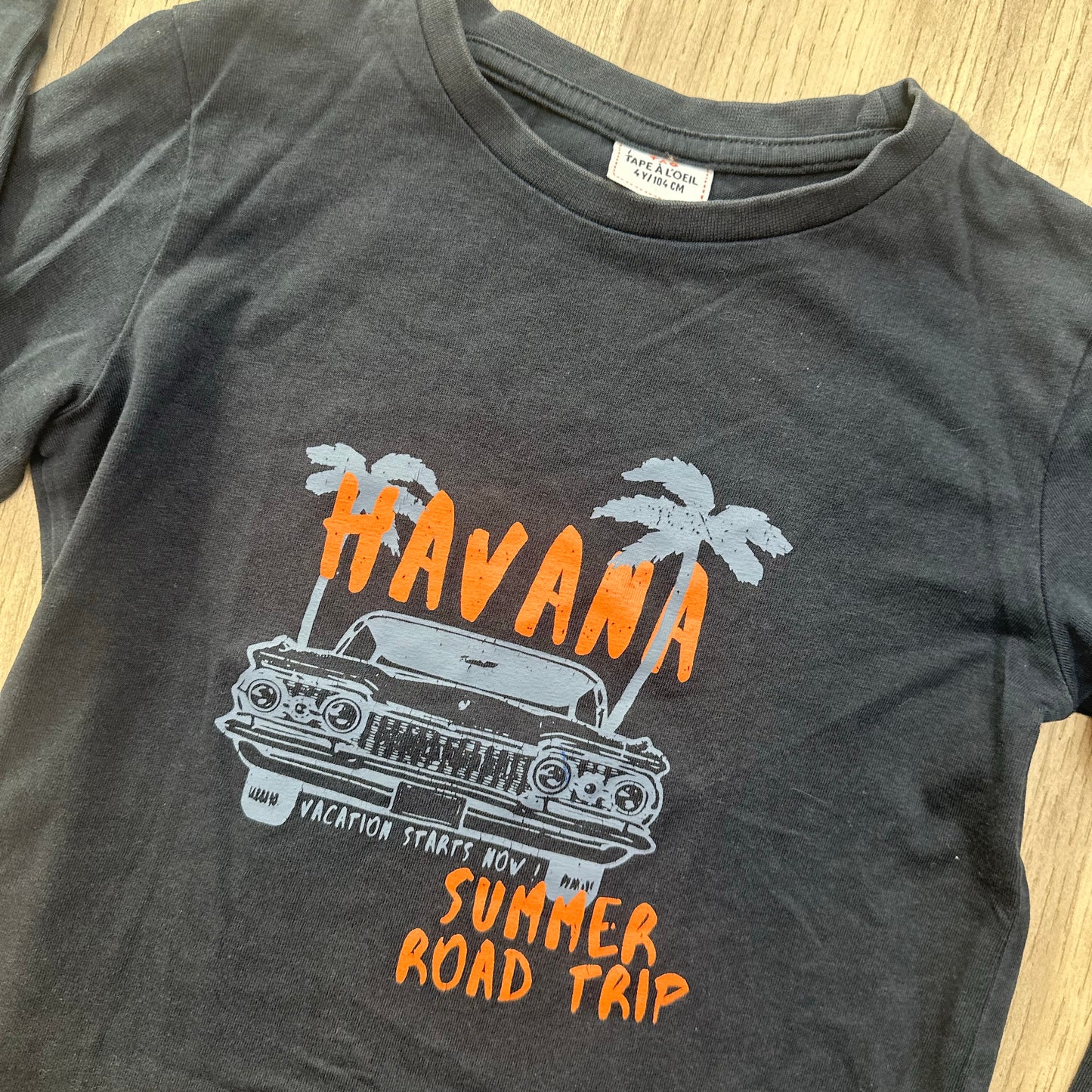 T-Shirt Tape à l'oeil : 4 ans