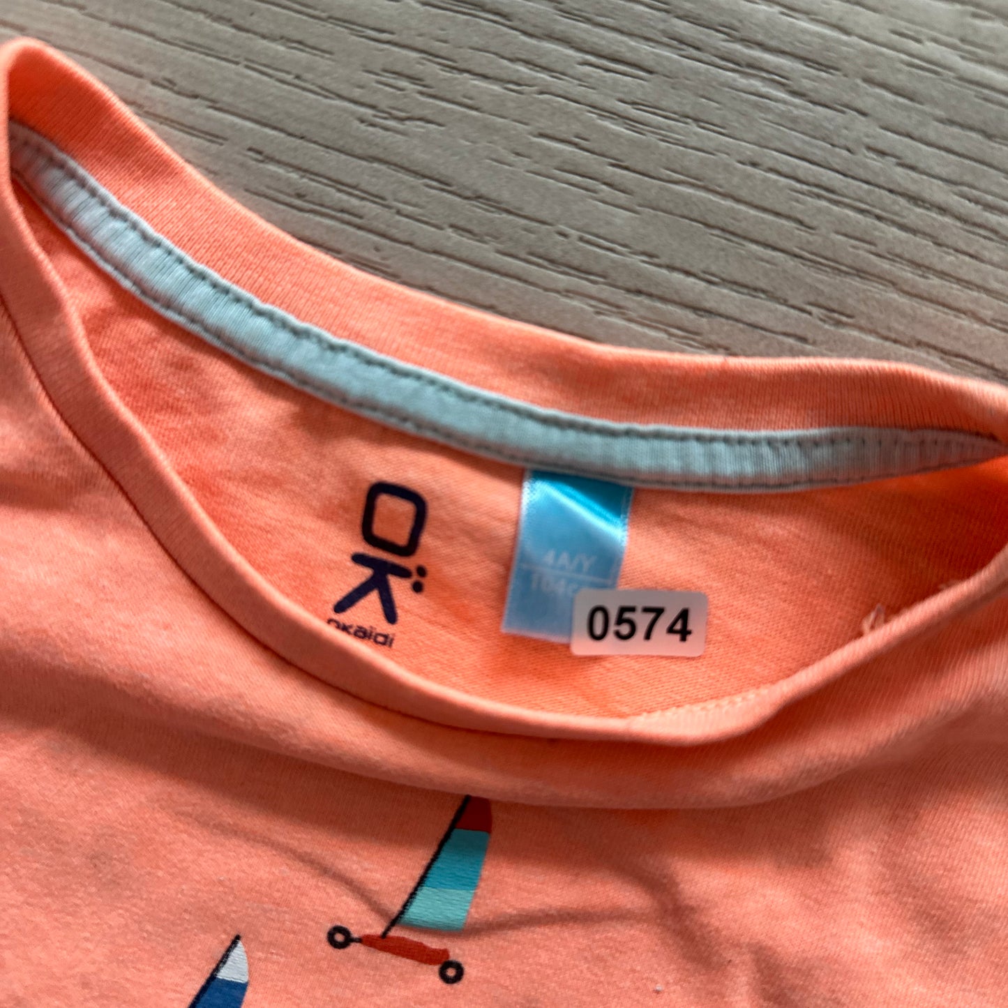 T-Shirt Okaïdi : 4 ans