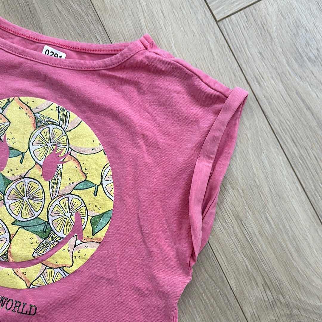 T-shirt smiley : 5 ans