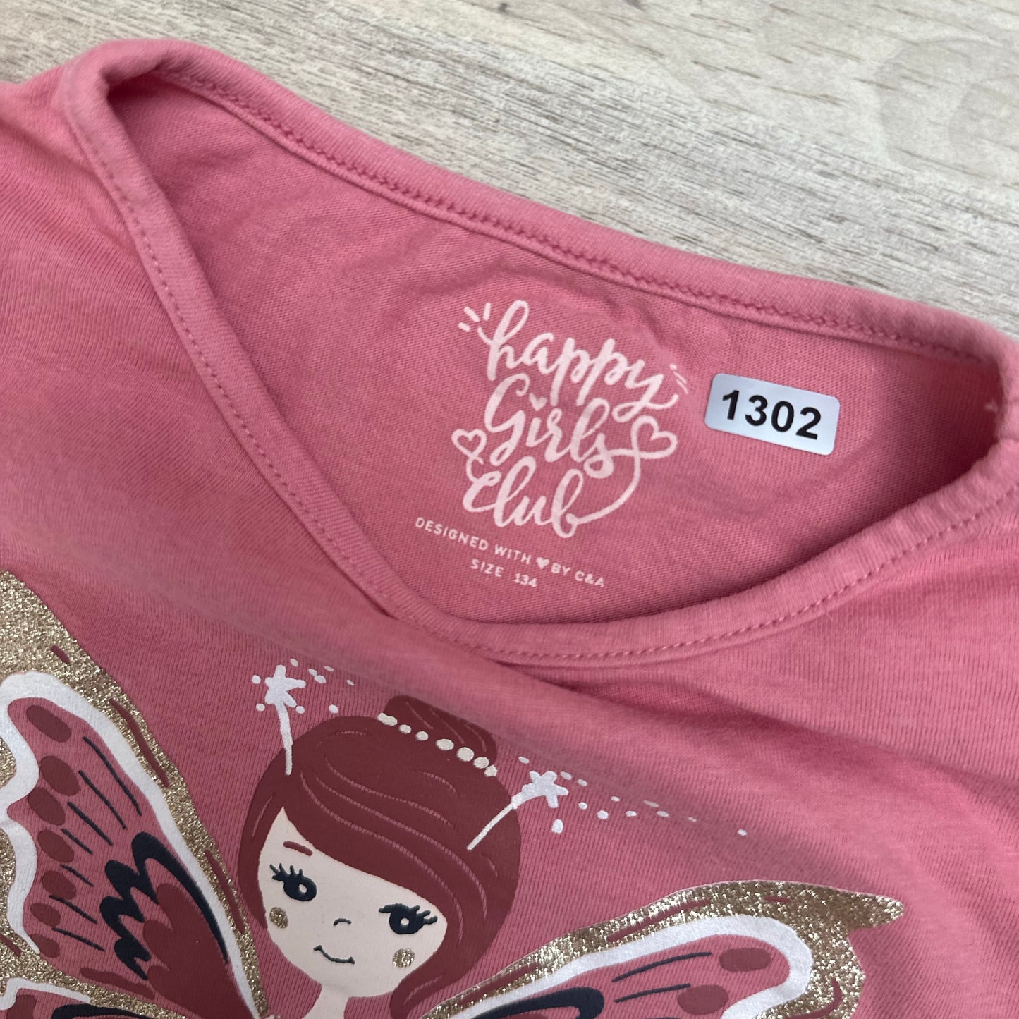 T-Shirt Happy girls : 9 ans