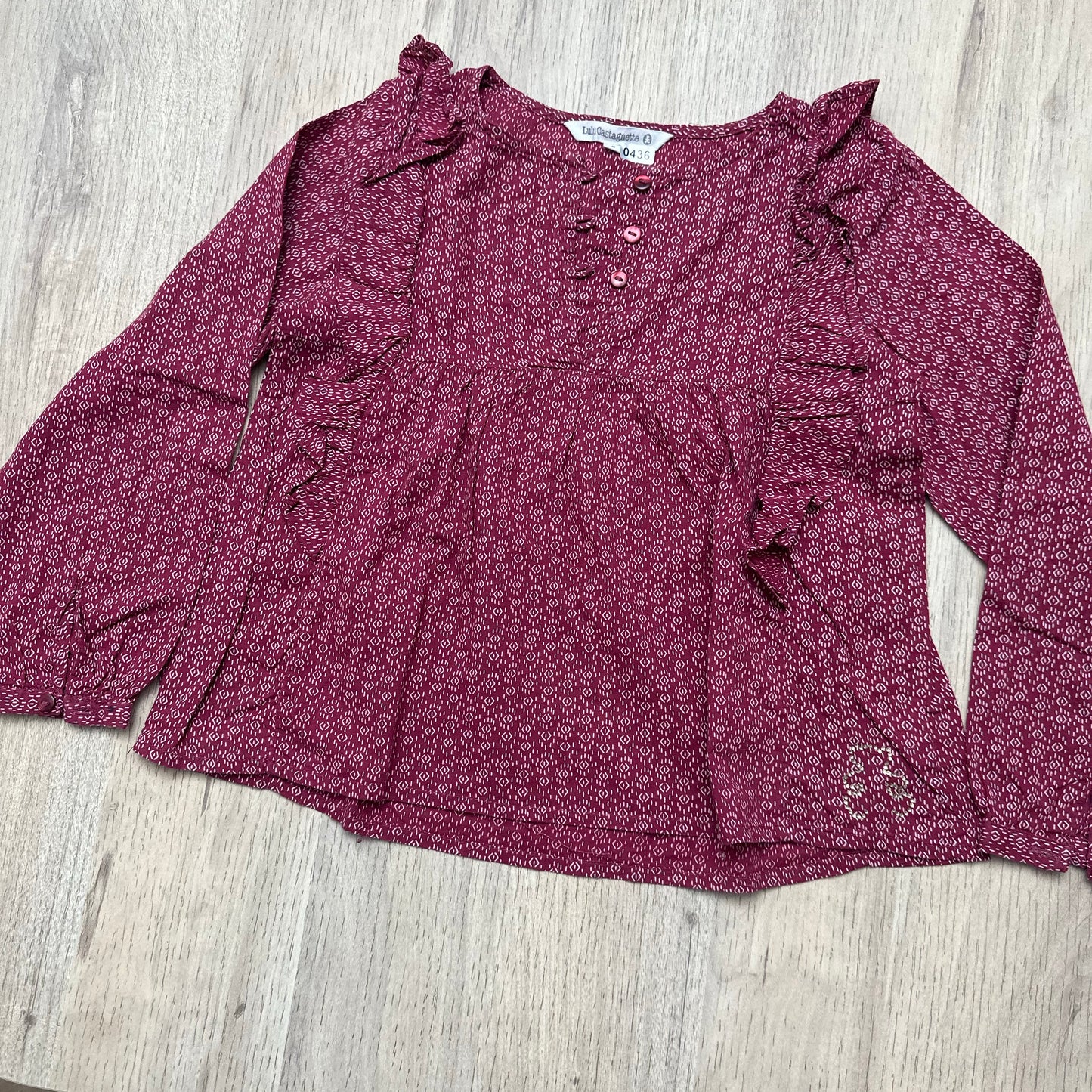 Blouse Lulu Castagnette : 8 ans