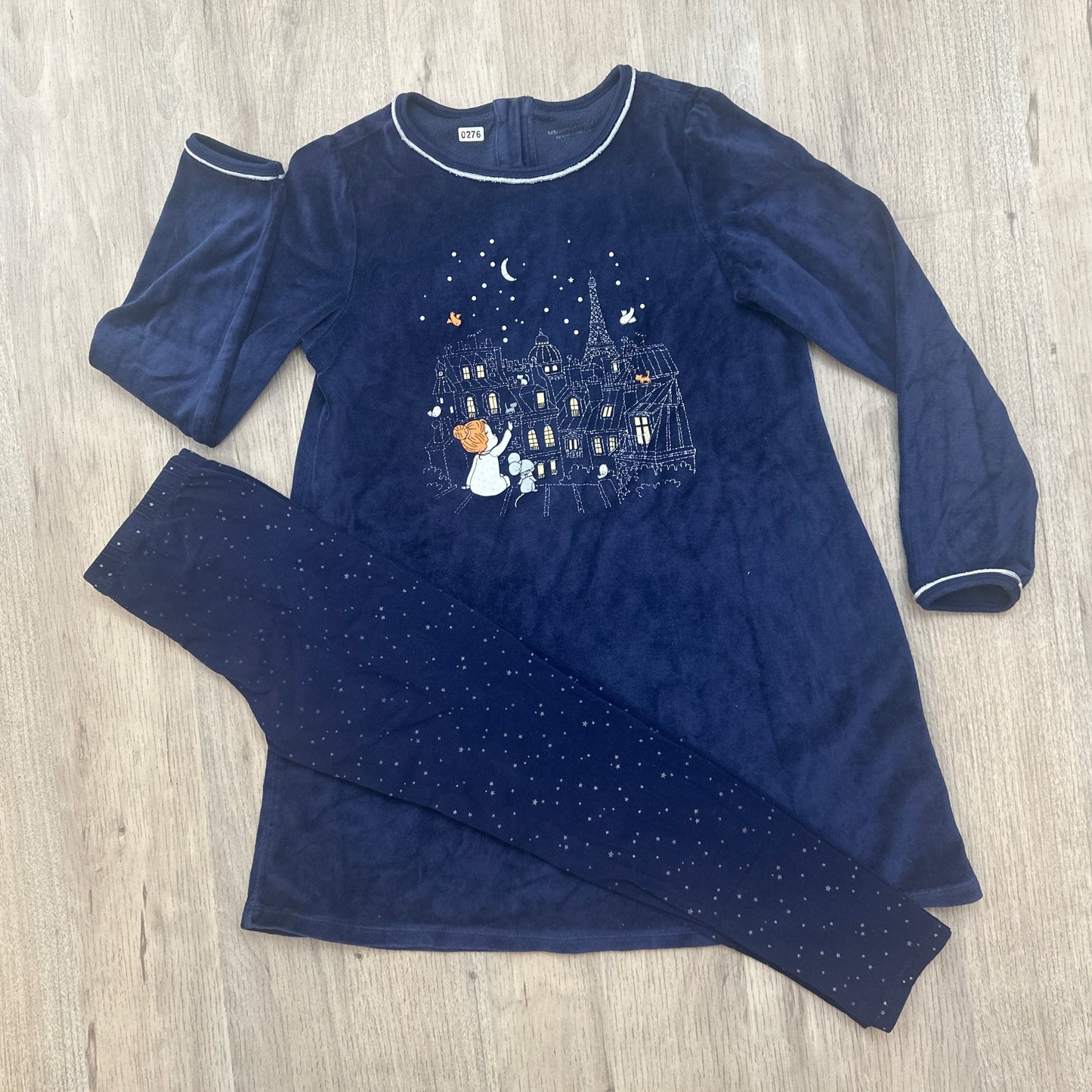 Pyjama velours Sergent Major : 10 ans