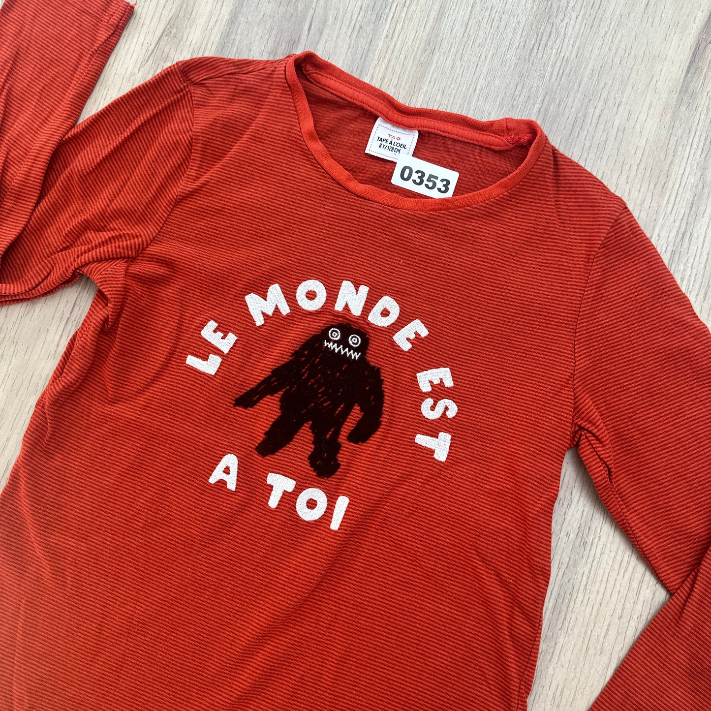 T-Shirt Tape à l'oeil : 8 ans
