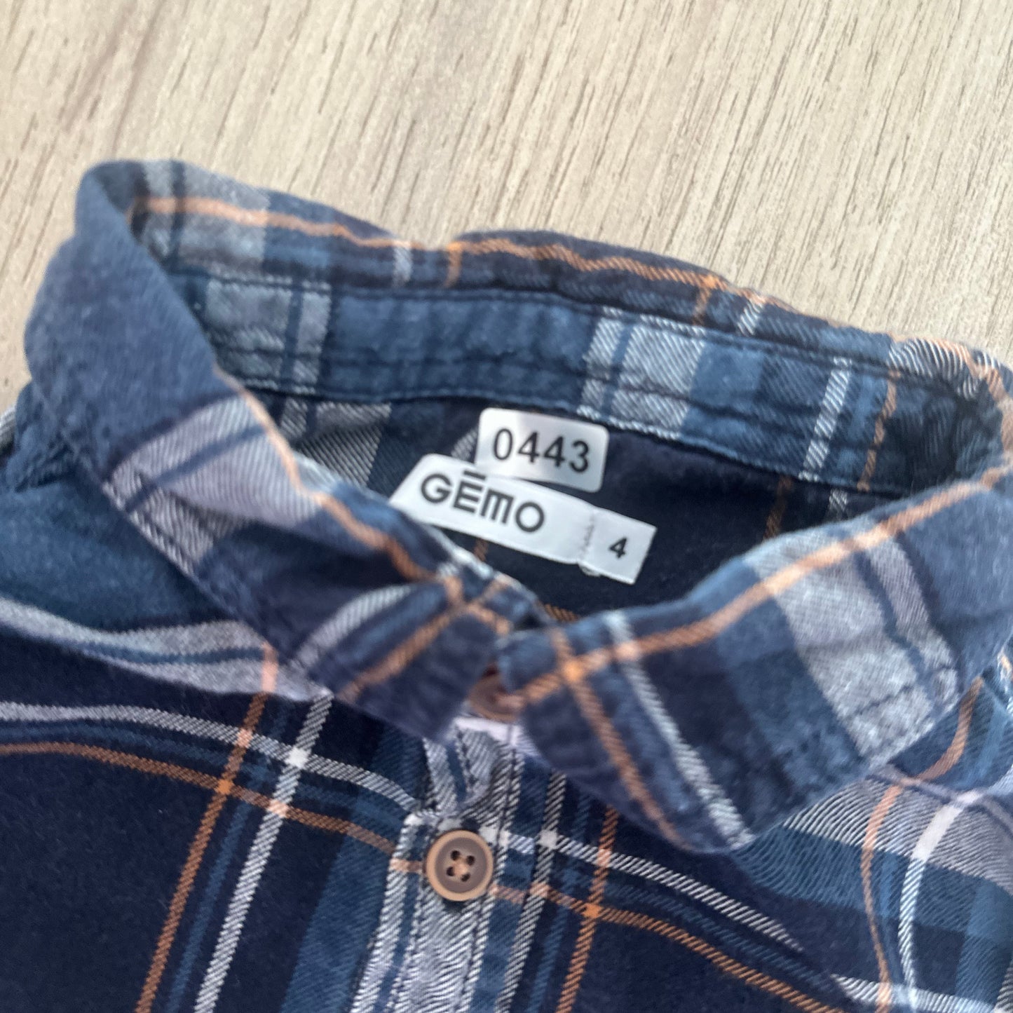 Chemise Gémo : 4 ans