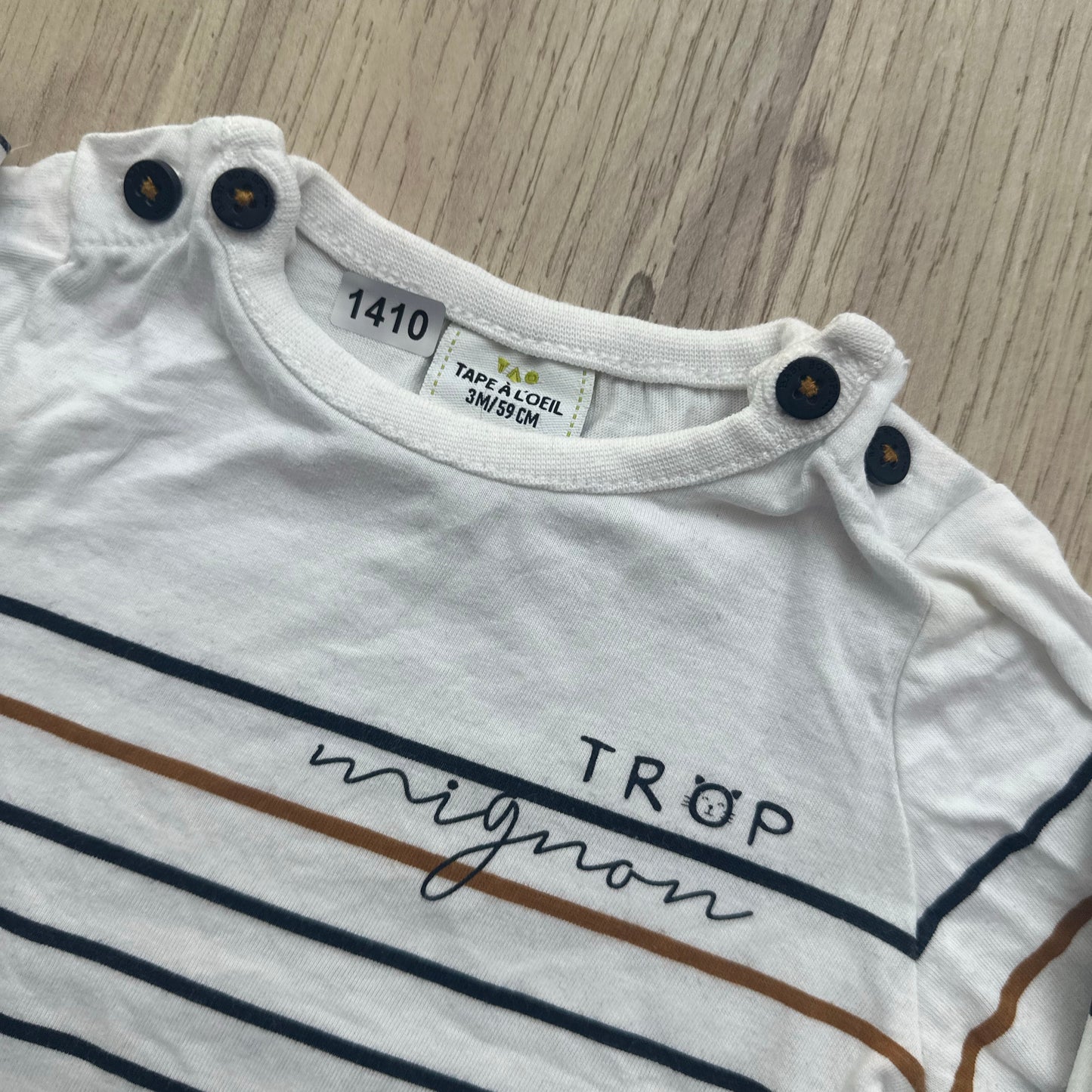 T-Shirt Tape à l'oeil : 3 mois