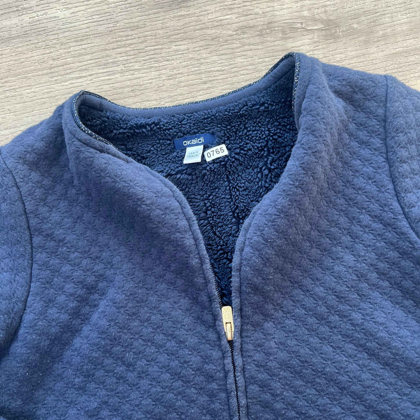 Veste / Gilet doublé polaire Okaïdi : 12 ans