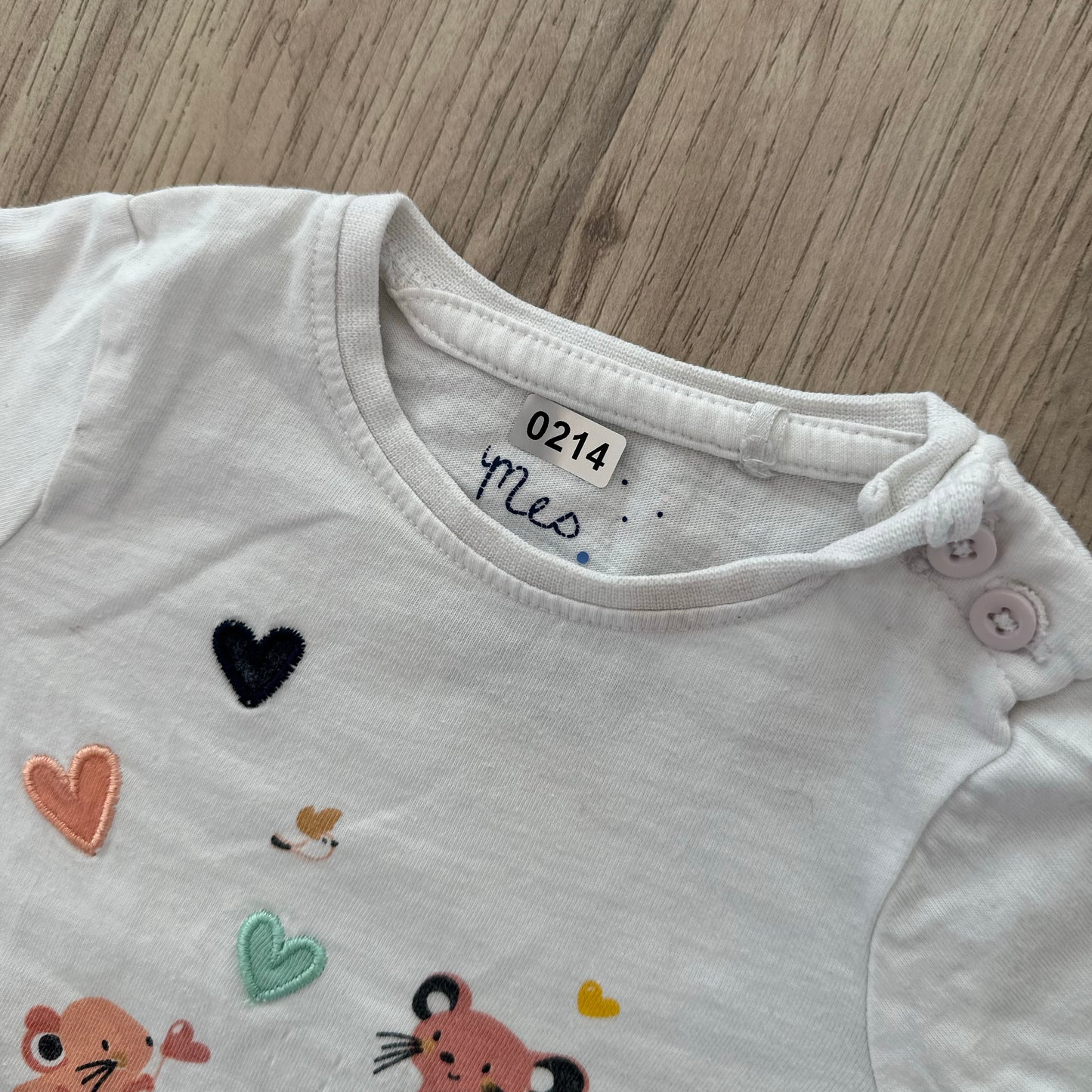 T-Shirt les petits cailloux : 6 mois