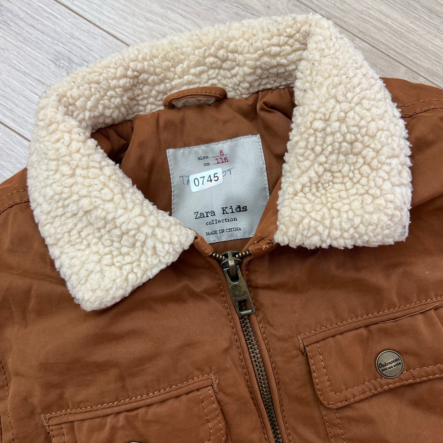 Veste Zara : 6 ans