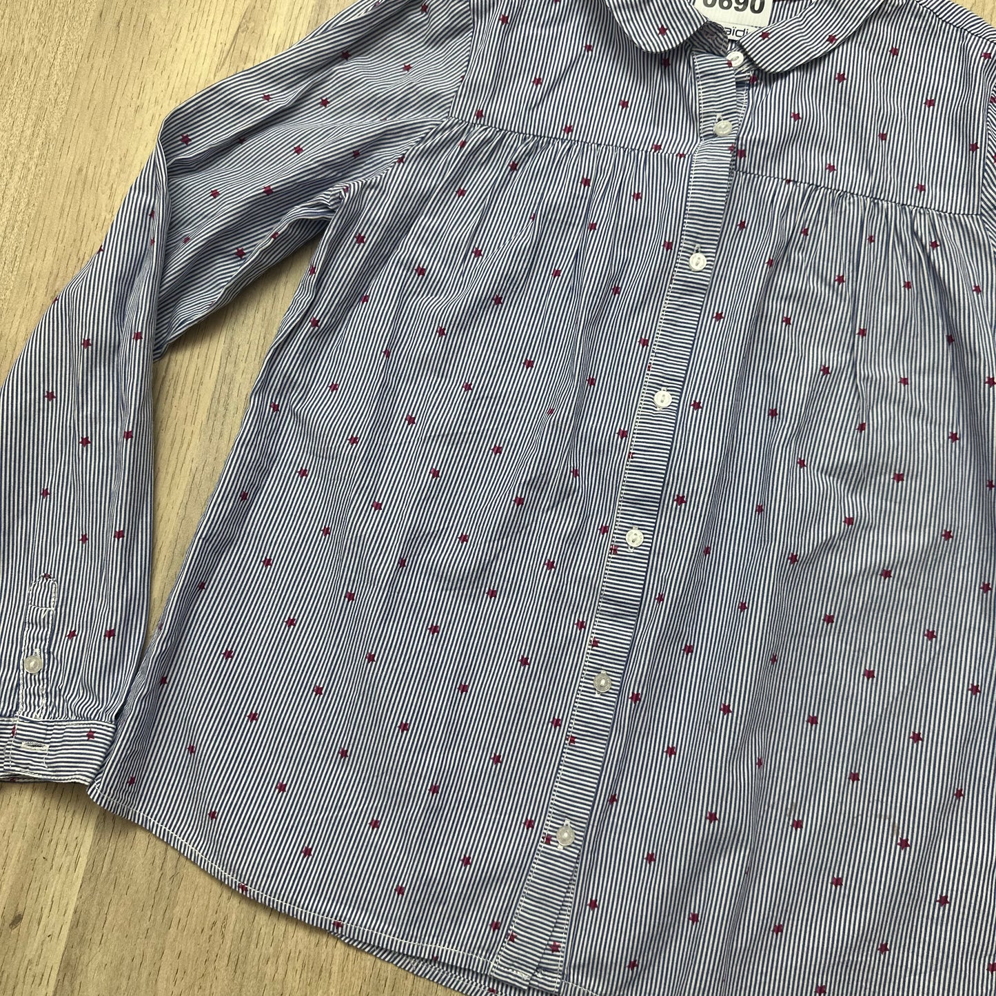 Chemise Okaïdi : 10 ans