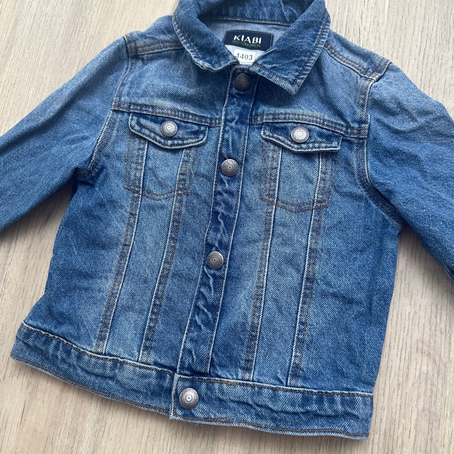 Veste jeans Kiabi : 18 mois