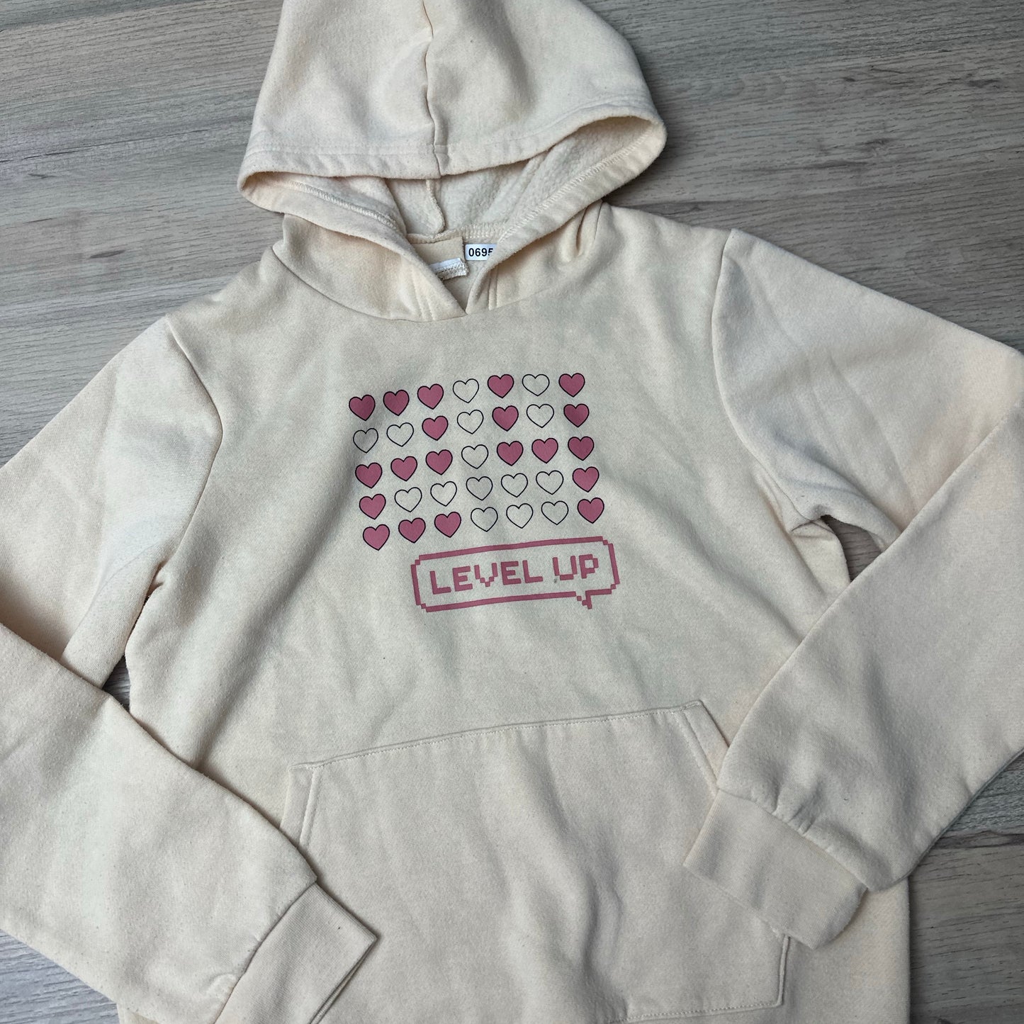Sweat capuche level Up : 12 ans