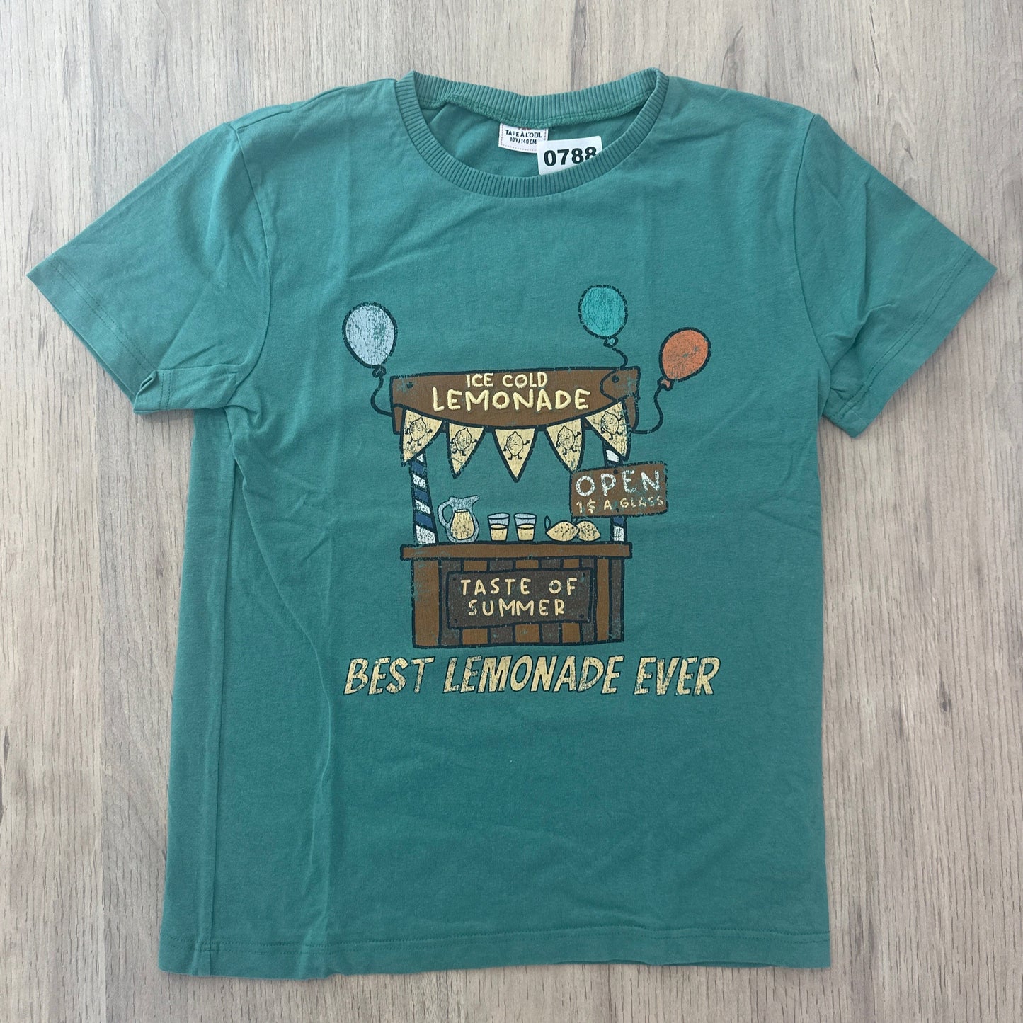 T-shirt tape à l’œil : 10 ans